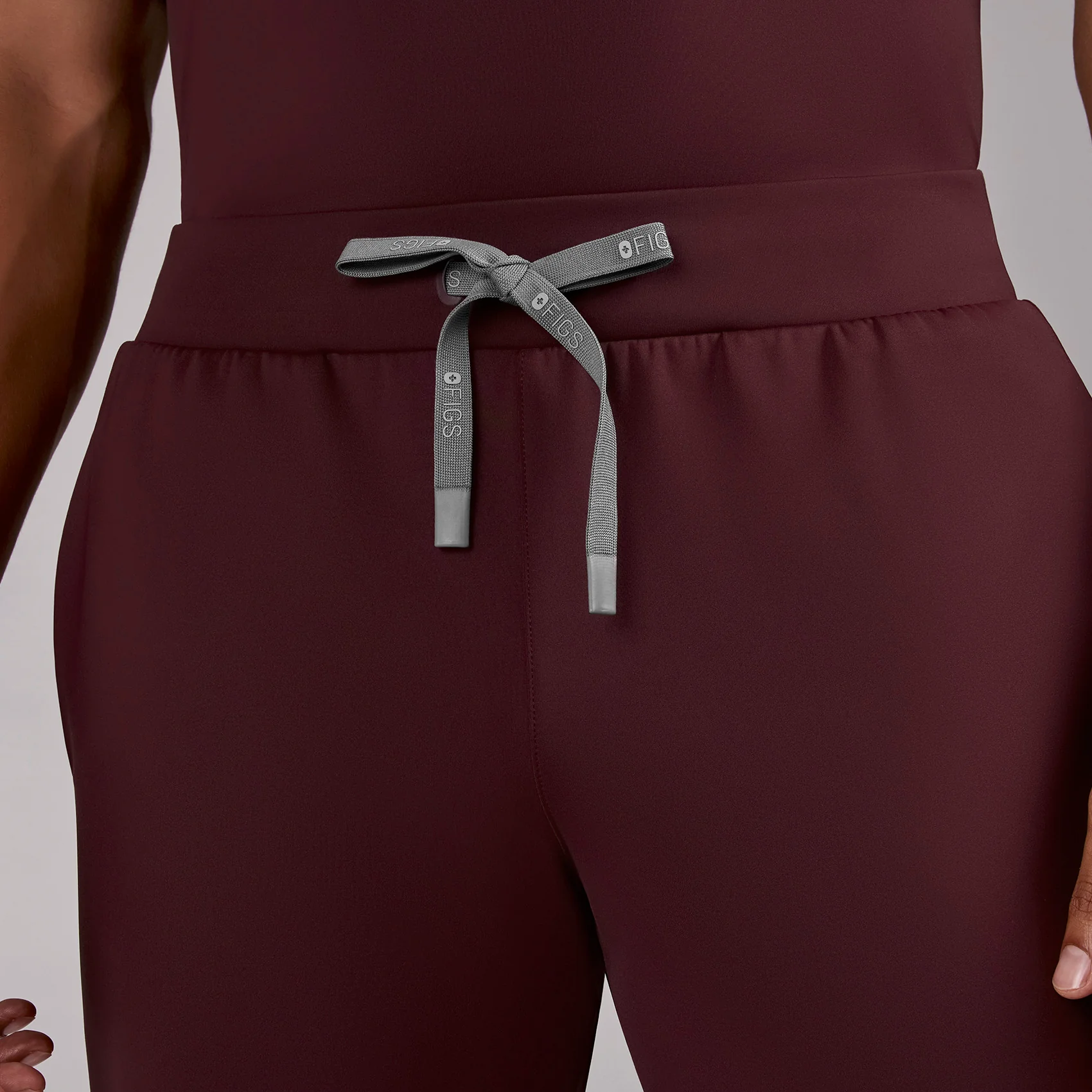 men's Burgundy Forster FORMx Jogger - Scrub Pant™ - Image 6