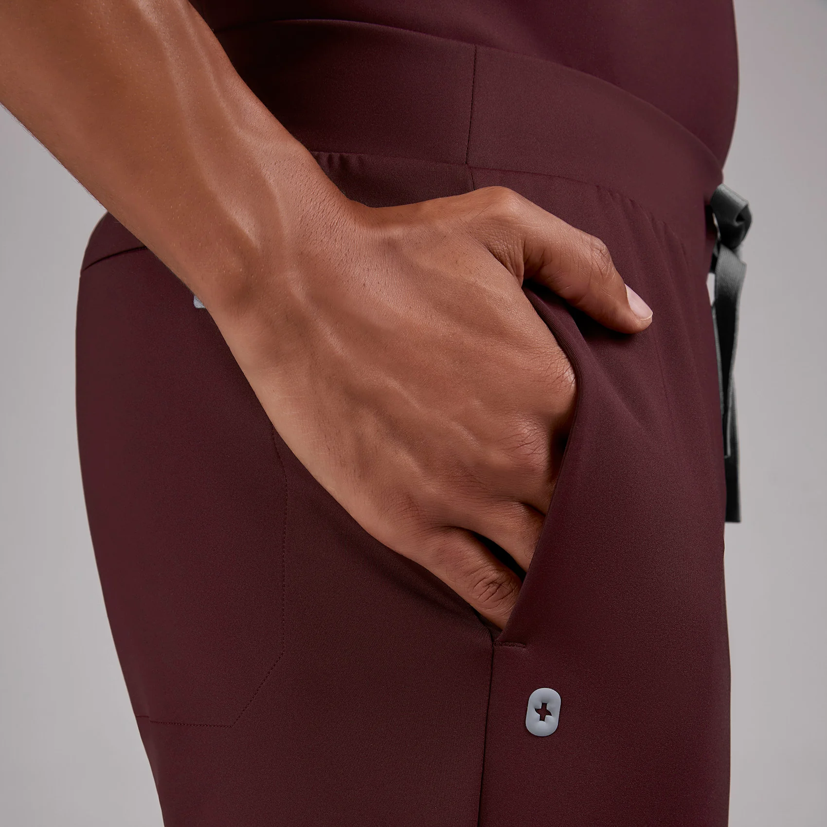 men's Burgundy Forster FORMx Jogger - Short Scrub Pant⢠- Image 7