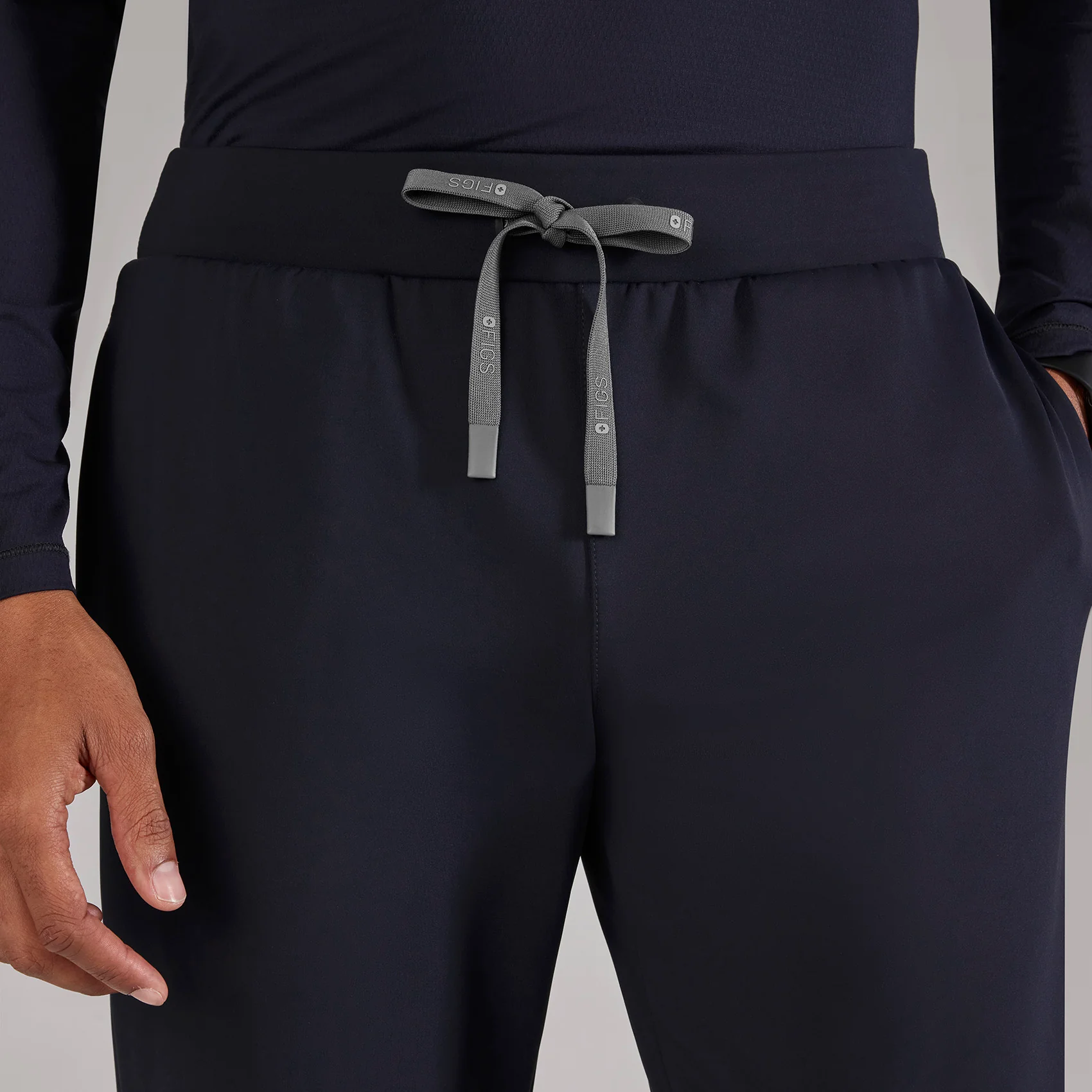 men's Navy Forster FORMx Jogger - Short Scrub Pant™ - Image 6