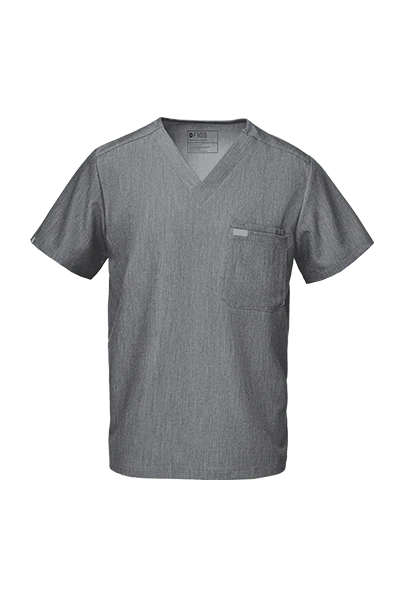 men's Graphite Leon™- Three-Pocket Scrub Top (3XL - 6XL) - Image 5