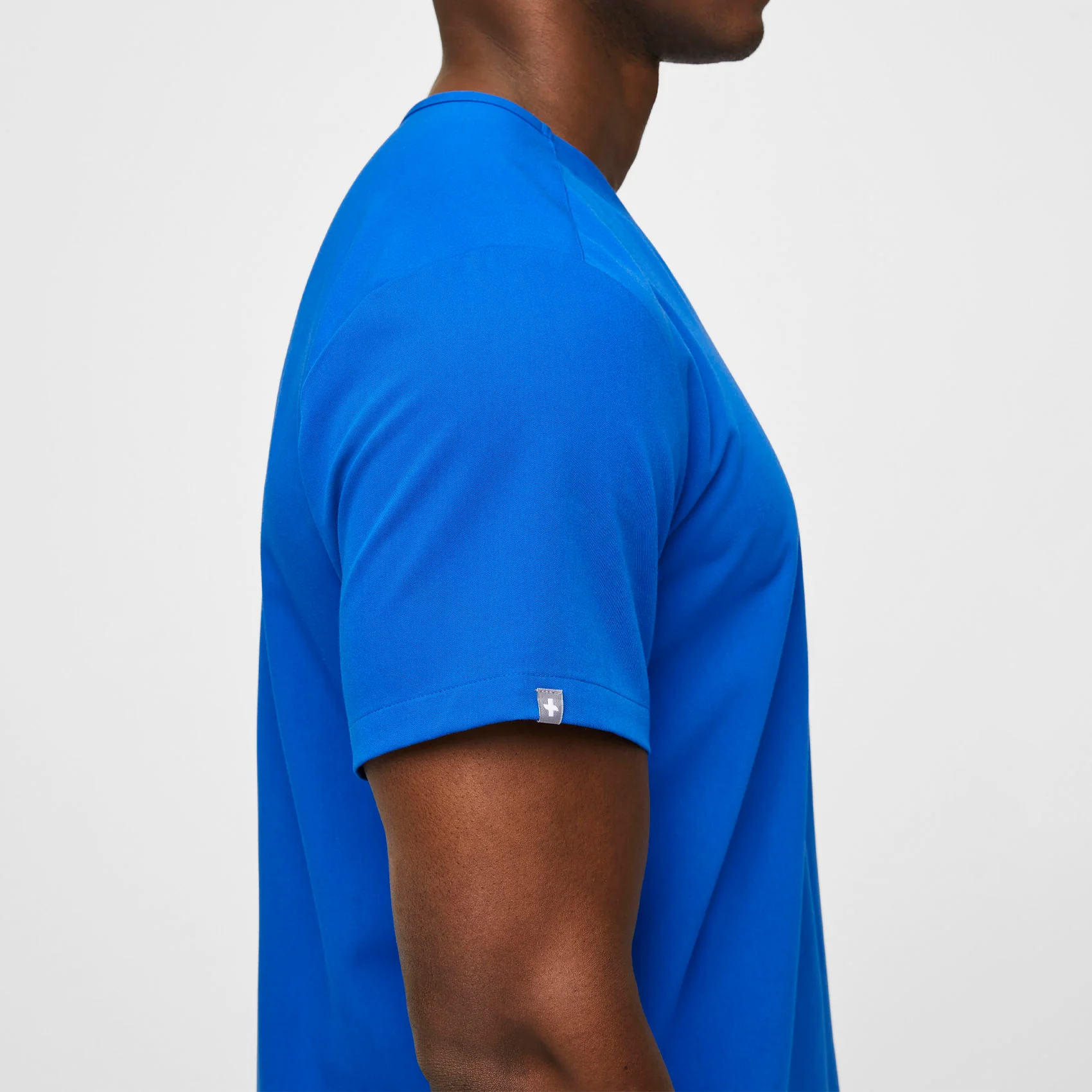 Men's Royal Blue Leon™ - Three-Pocket Scrub Top - Image 6