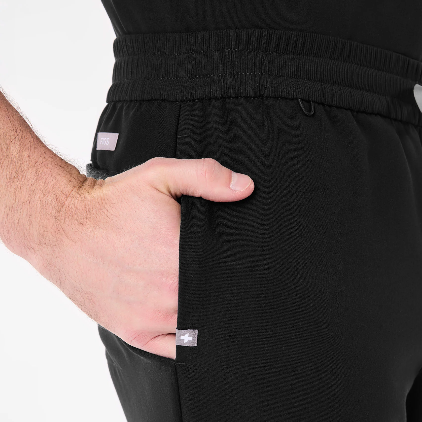 men's Black Lloyd Slim Tapered - Scrub Pant - Image 6
