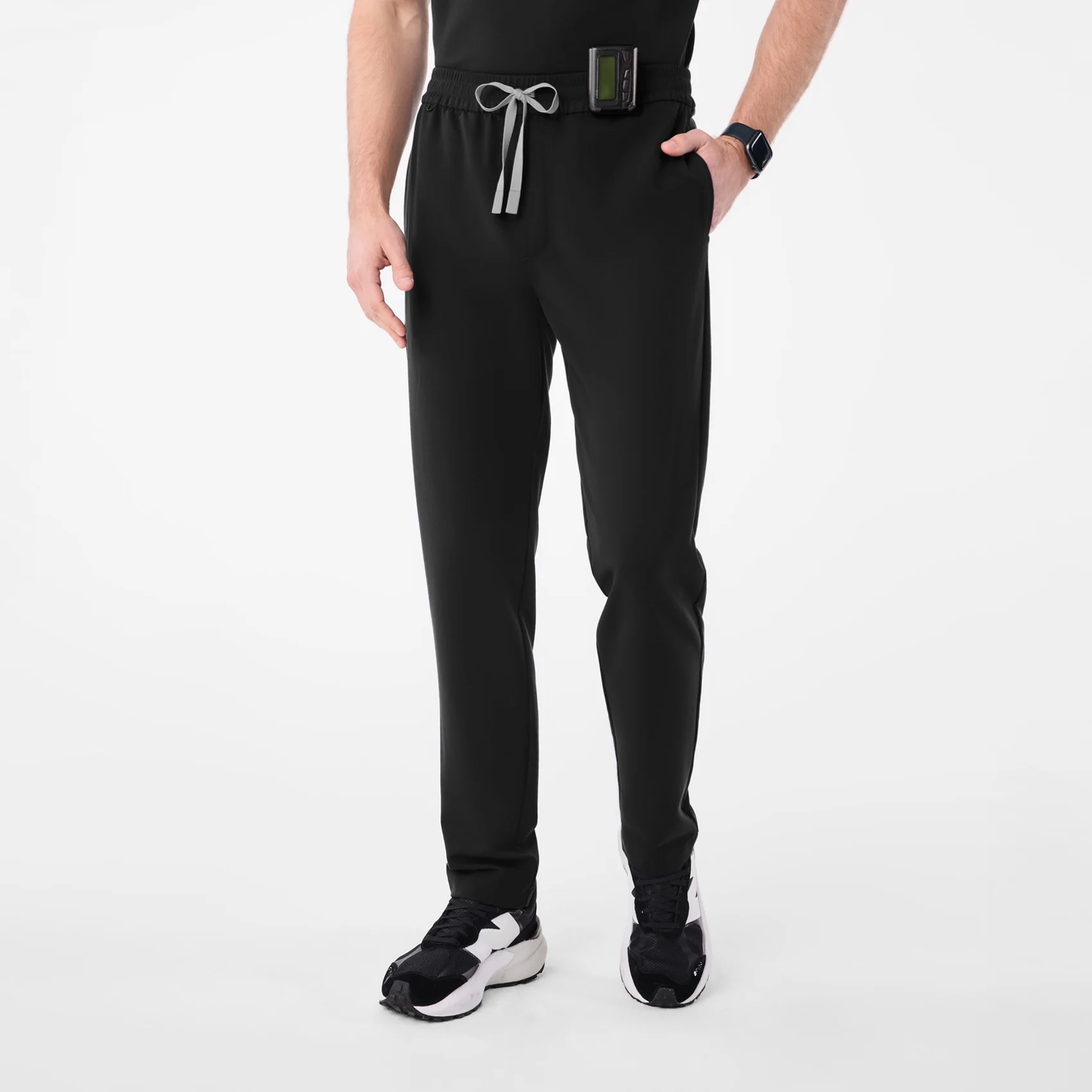 men's Black Lloyd Slim Tapered - Tall Scrub Pant