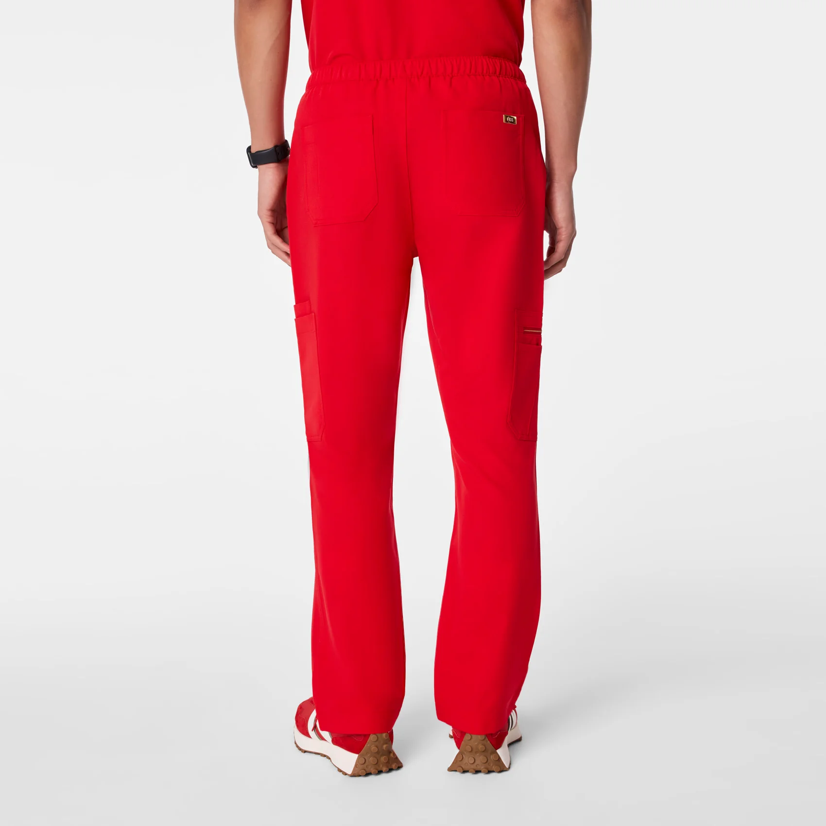 men's Lunar New Year Pop Red Cairo - Tall Cargo Scrub Pant™ - Image 4