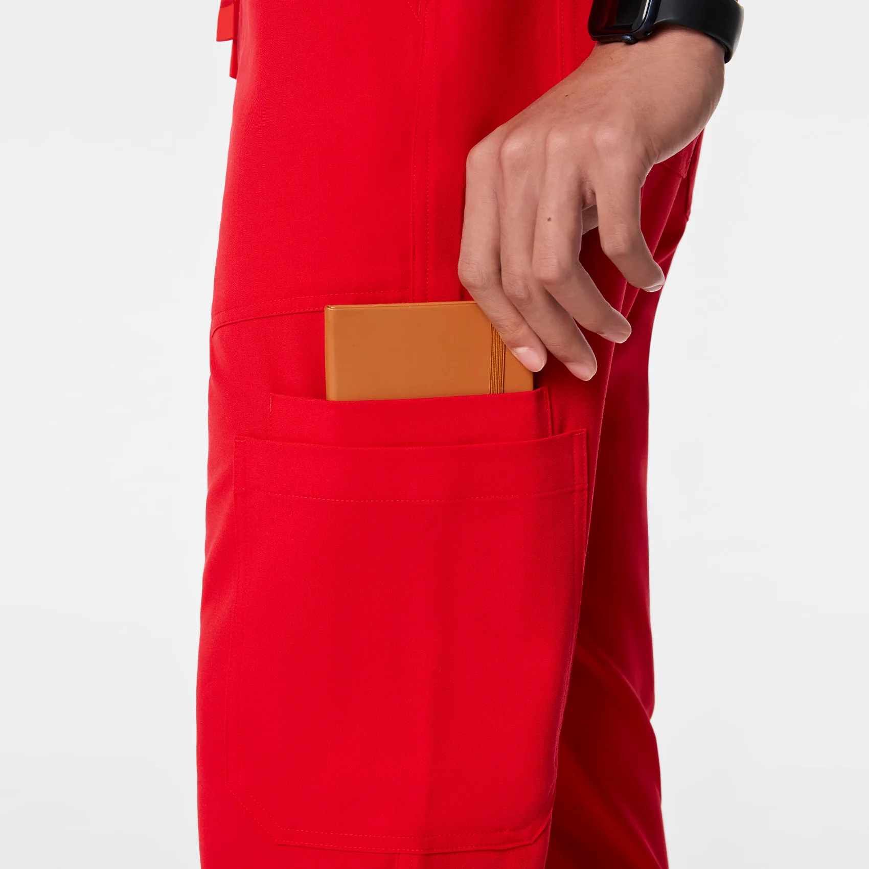 men's Lunar New Year Pop Red Cairo - Tall Cargo Scrub Pant™ - Image 9