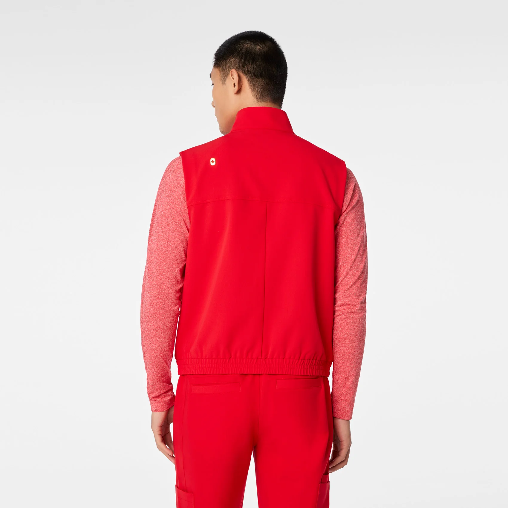 men's Lunar New Year Pop Red Cobaki Vest - Image 5
