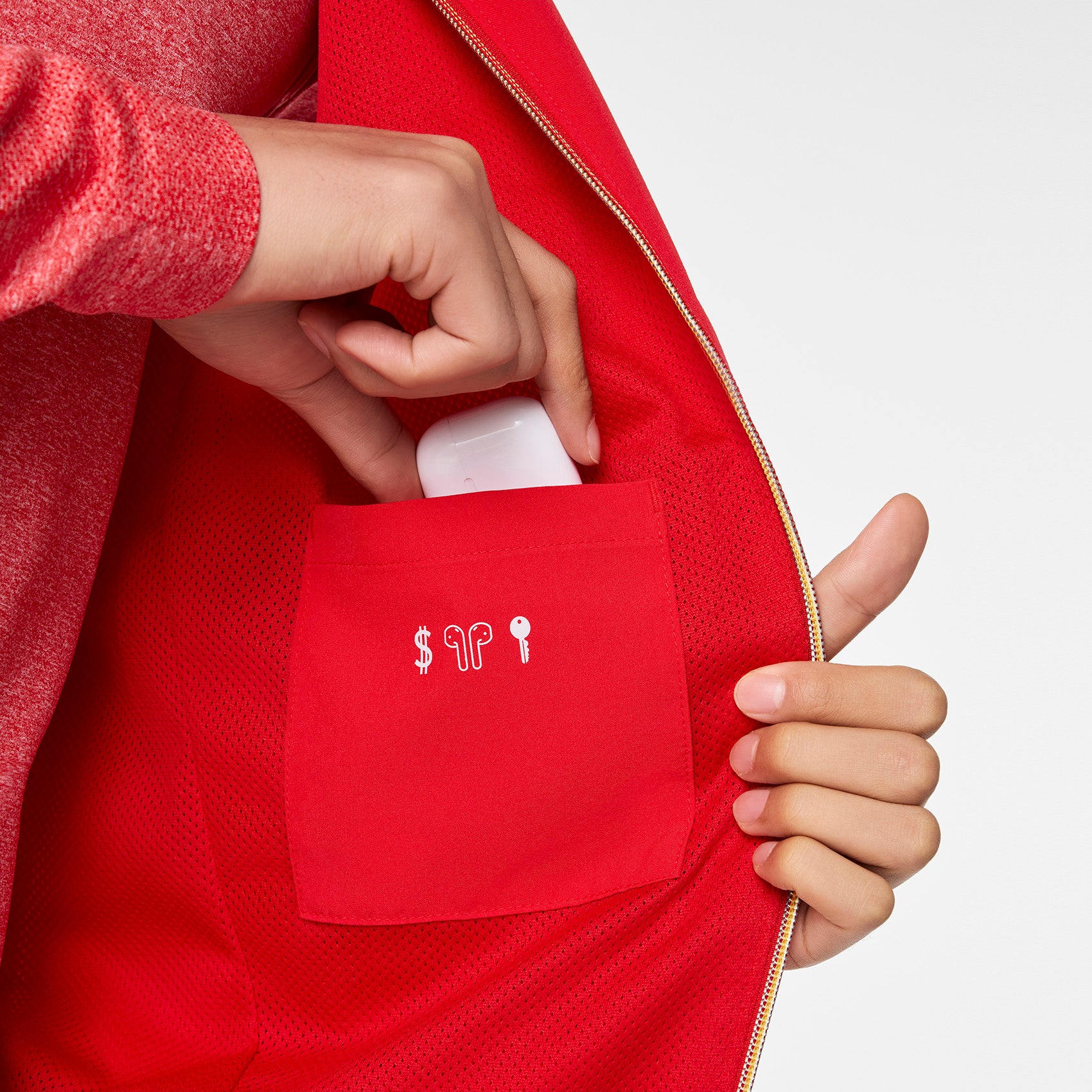 men's Lunar New Year Pop Red Cobaki Vest - Image 9