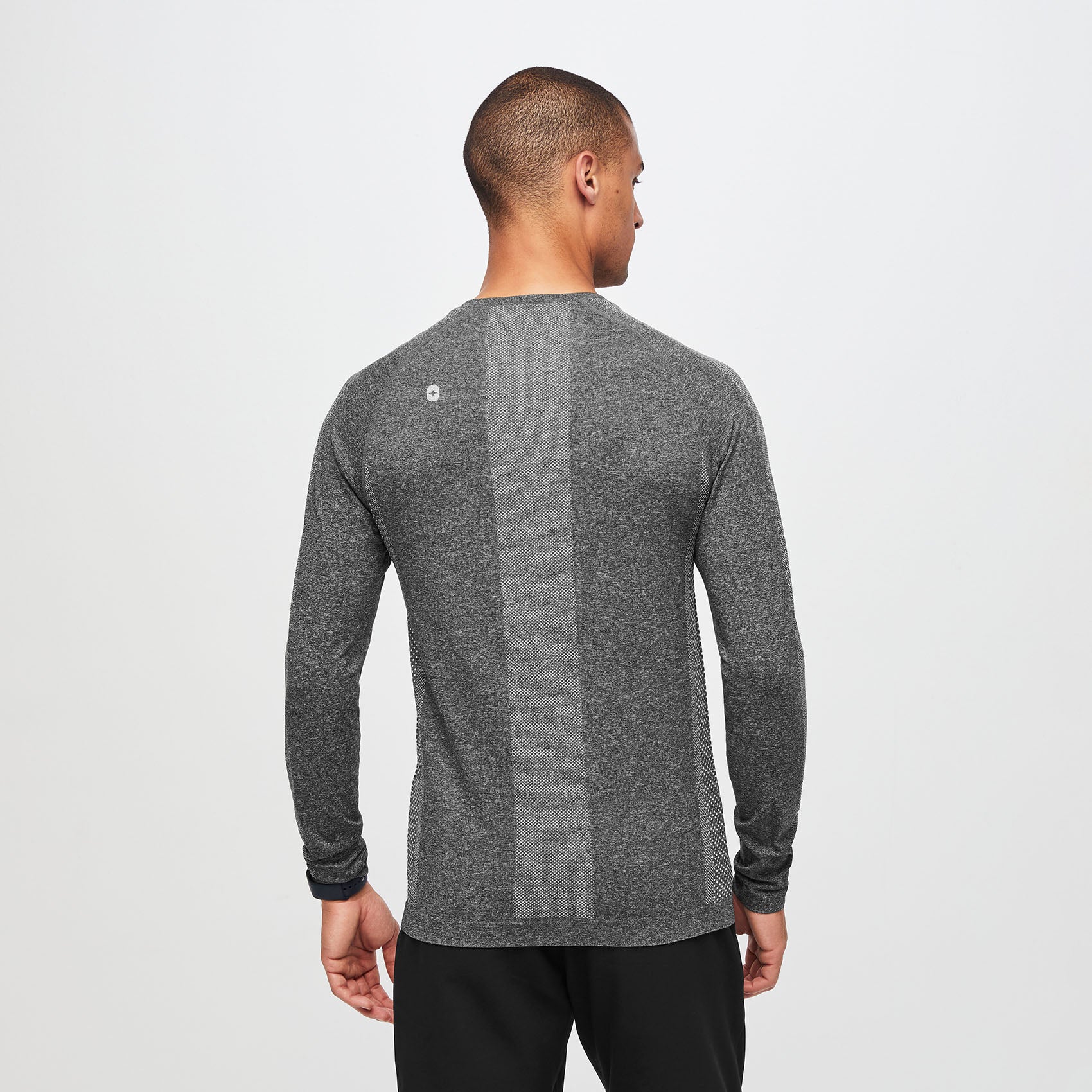 men's Graphite Makato Seamless - Longsleeve Underscrub - Image 4