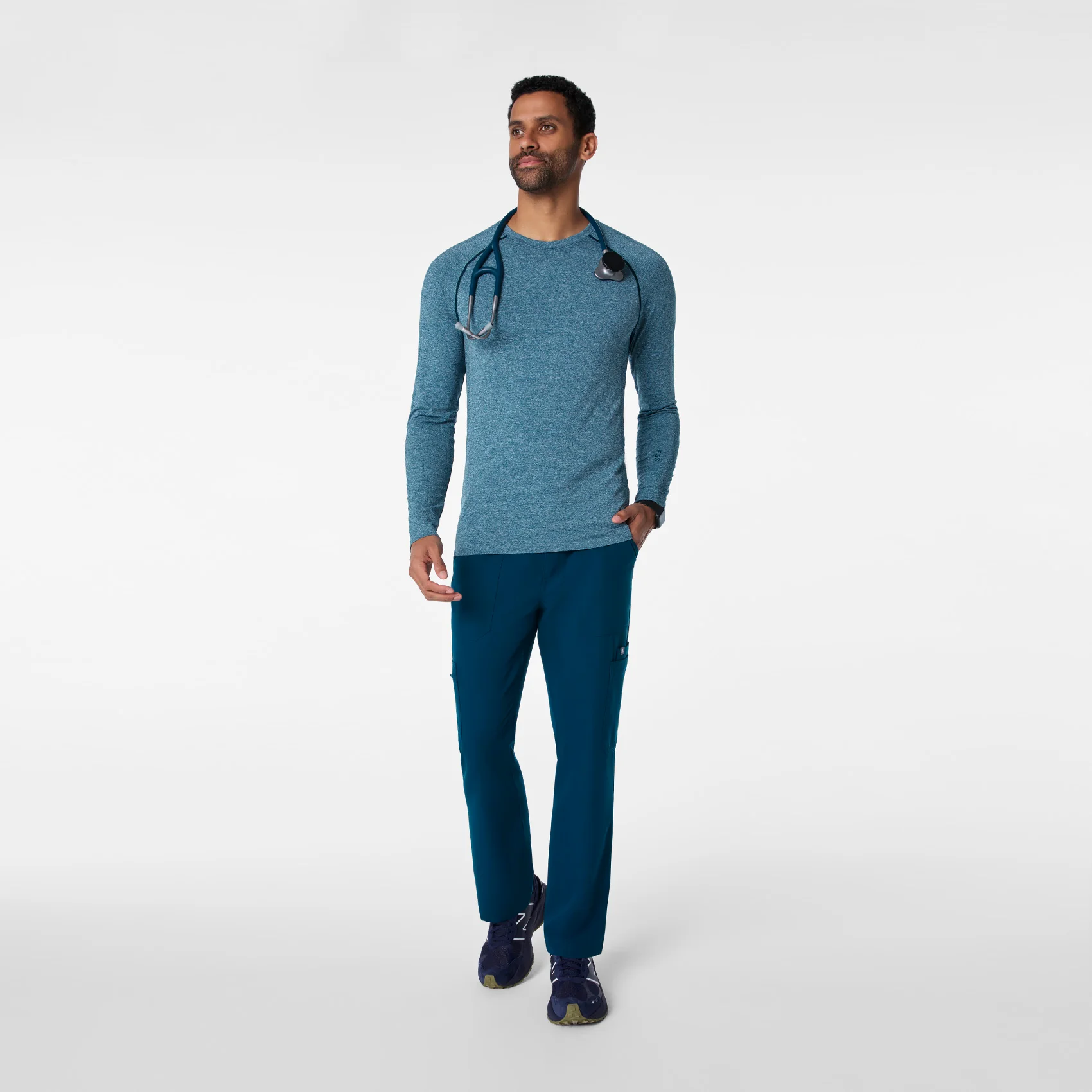 men's Deep Reef Makato Seamless - Longsleeve Underscrub - Image 2