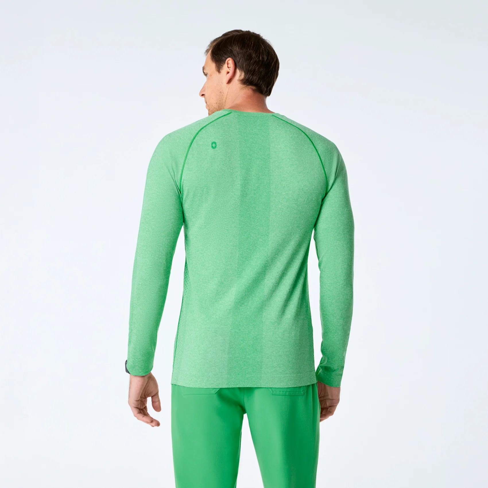 men's Emerald Makato Seamless - Longsleeve Underscrub - Image 4
