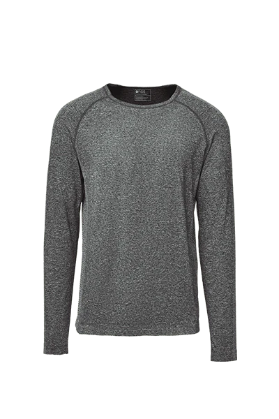 men's Graphite Makato Seamless - Longsleeve Underscrub - Image 7