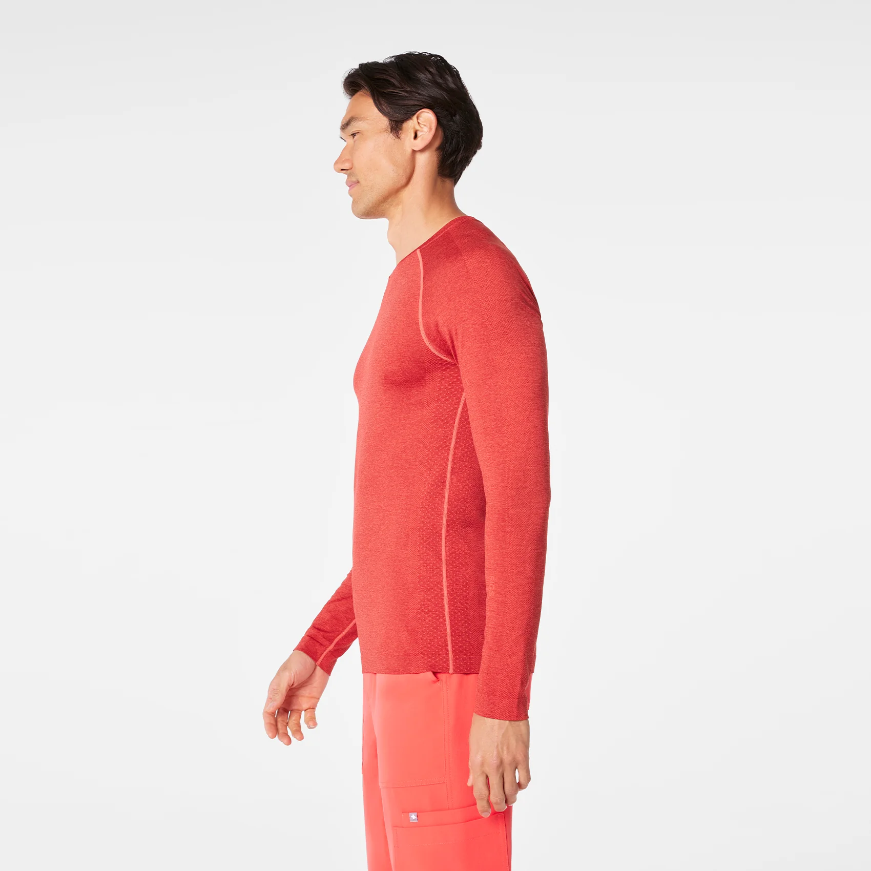 men's Dark Fireside Makato Seamless - Longsleeve Underscrub - Image 3