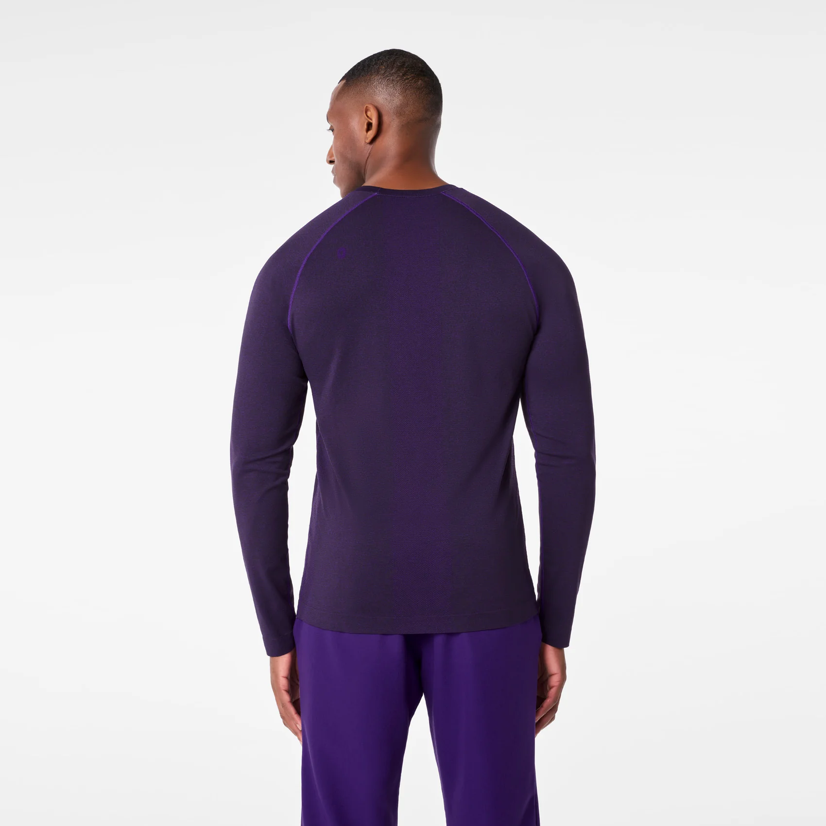 men's Purple Pulse Makato Seamless - Longsleeve Underscrub - Image 4