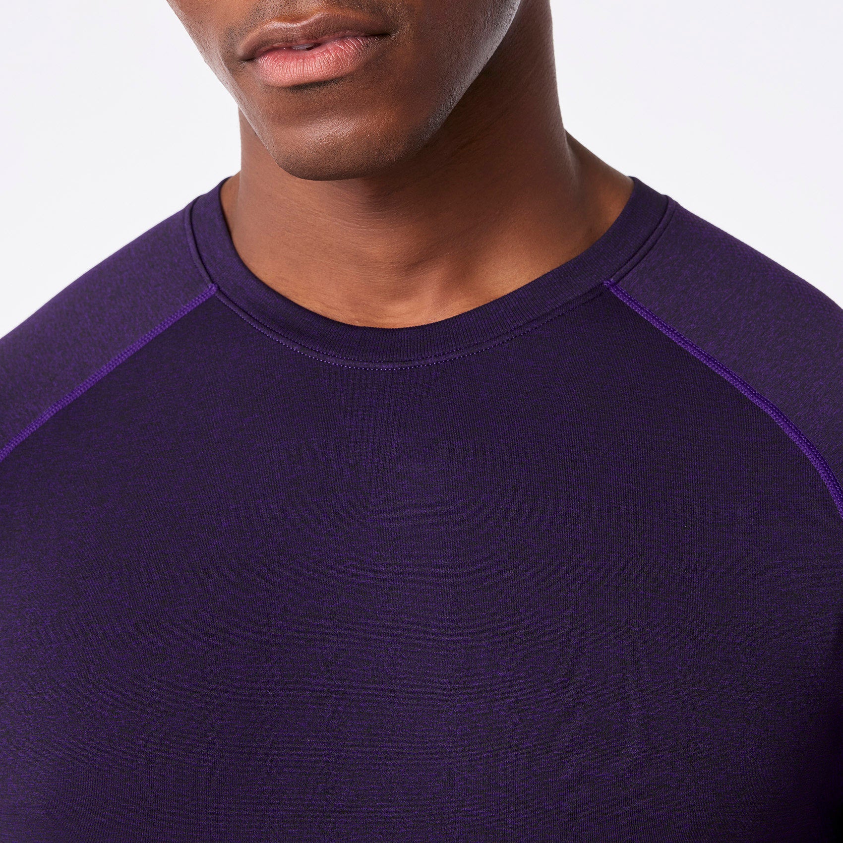 men's Purple Pulse Makato Seamless - Longsleeve Underscrub - Image 6