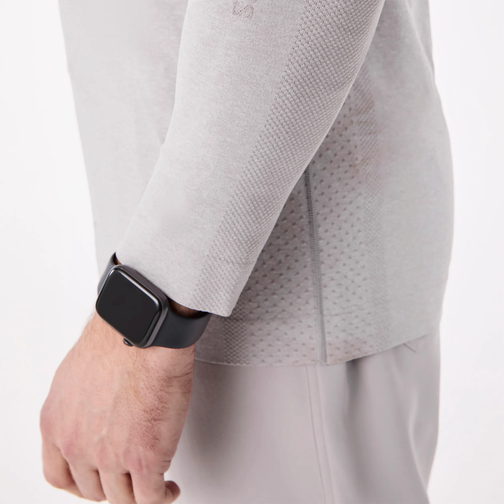 men's Slate Makato Seamless - Longsleeve Underscrub - Image 7