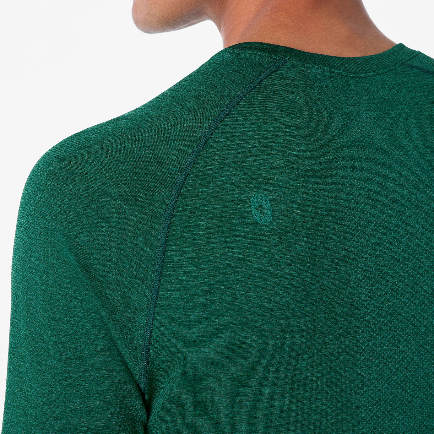 men's Forest Green Makato Seamless - Shortsleeve Underscrub - Image 6