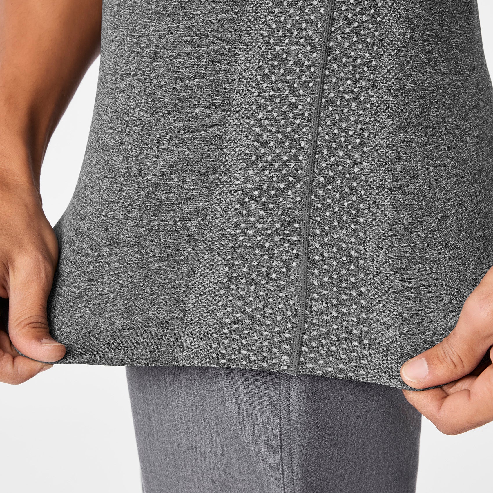 men's Graphite Makato Seamless - Shortsleeve Underscrub - Image 8