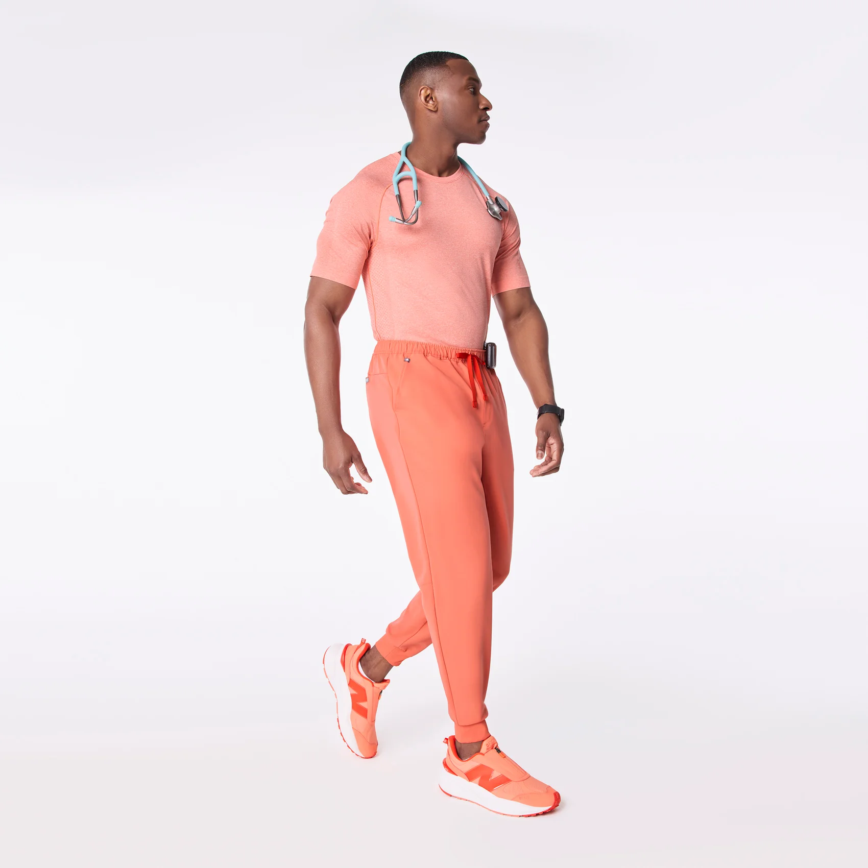 men's Sunset Drift Makato Seamless - Shortsleeve Underscrub - Image 2