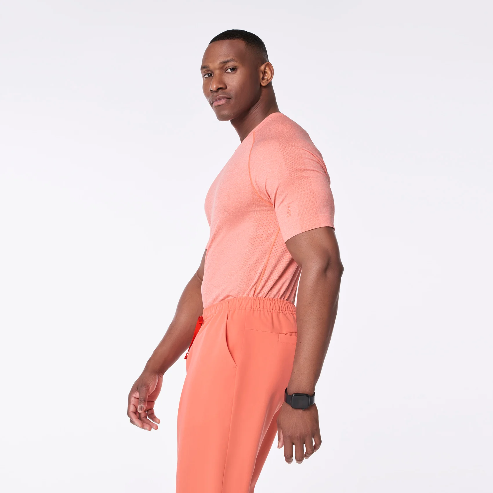 men's Sunset Drift Makato Seamless - Shortsleeve Underscrub - Image 3