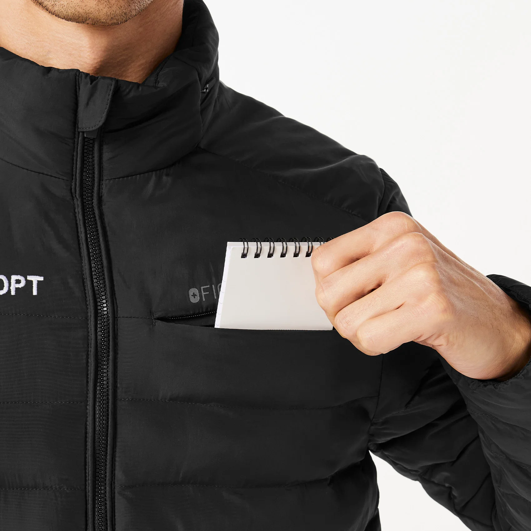 men's Black On-Shift™ Packable - Puffer Jacket - Image 7