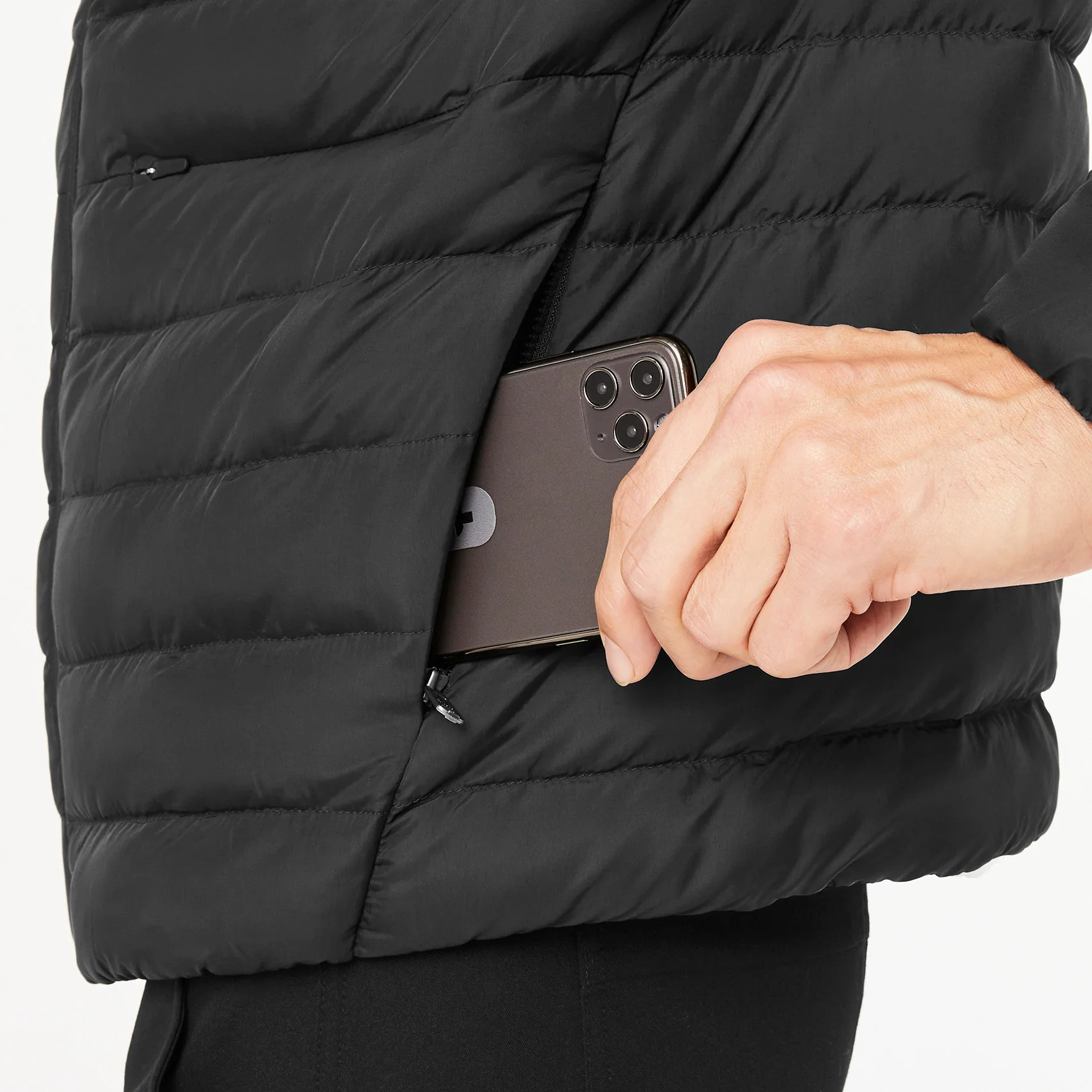 men's Black On-Shift™ Packable - Puffer Jacket - Image 9