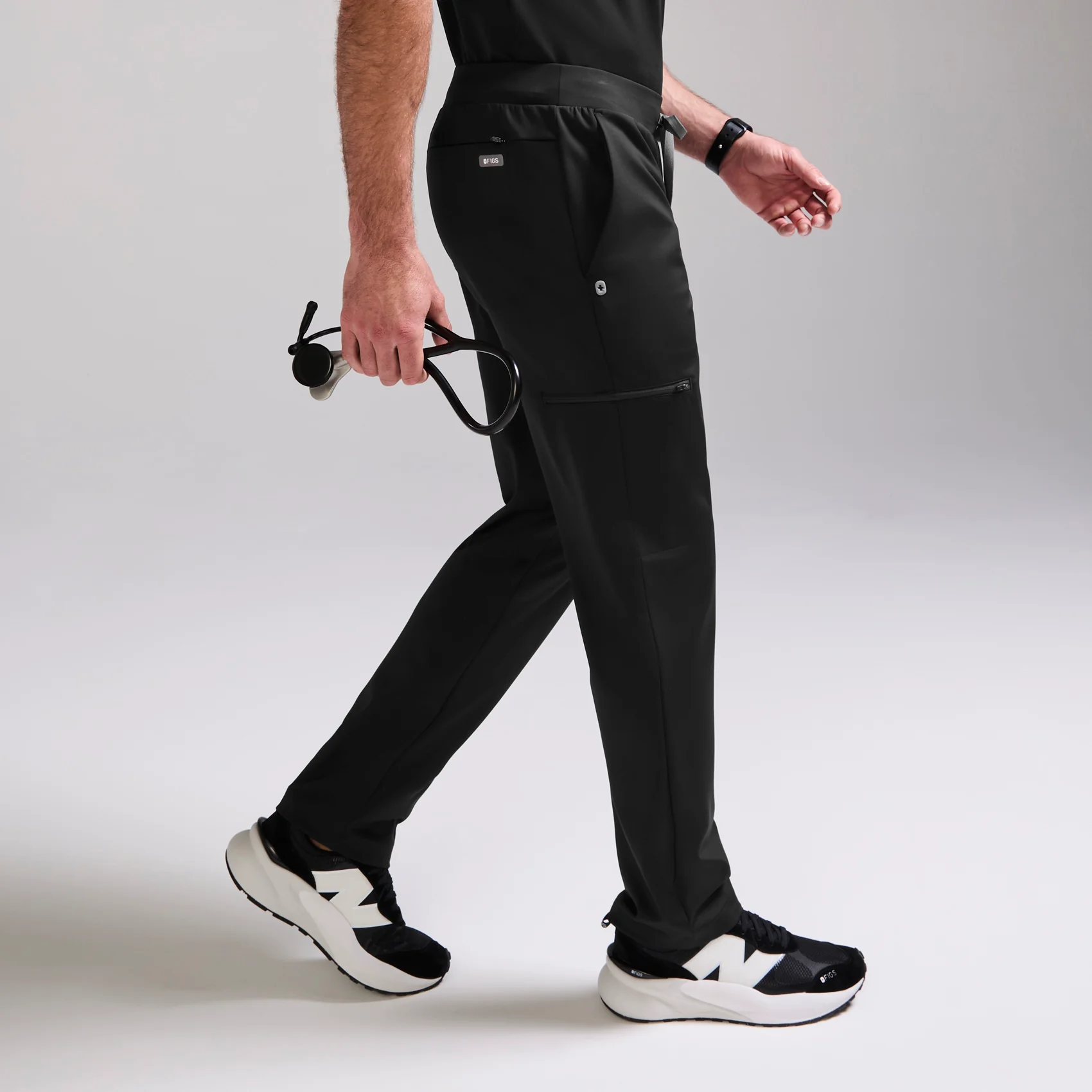 men's Black Norris FORMx Straight Leg - Scrub Pants⢠- Image 3