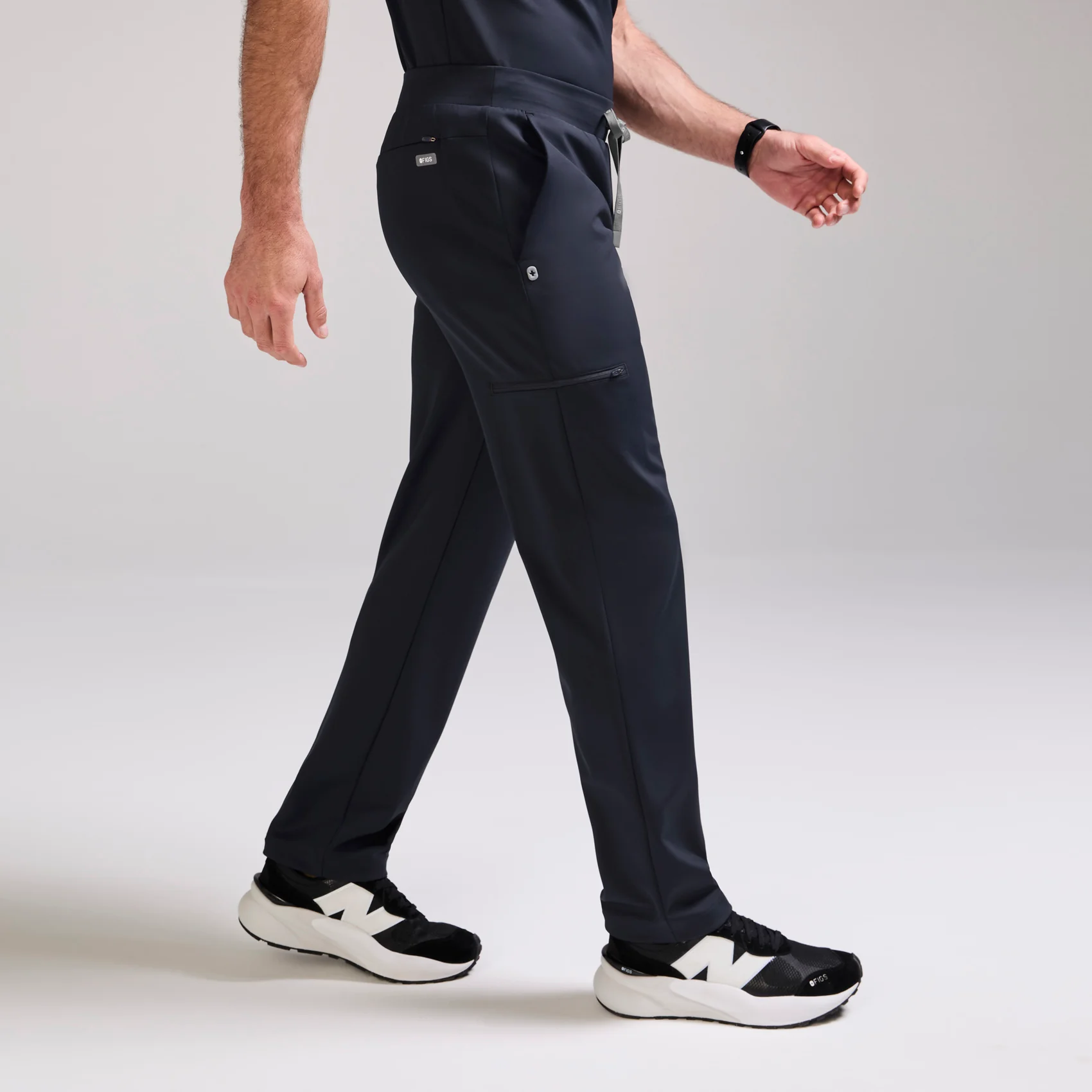 men's Navy Norris FORMx Straight Leg - Short Scrub Pant™ - Image 3