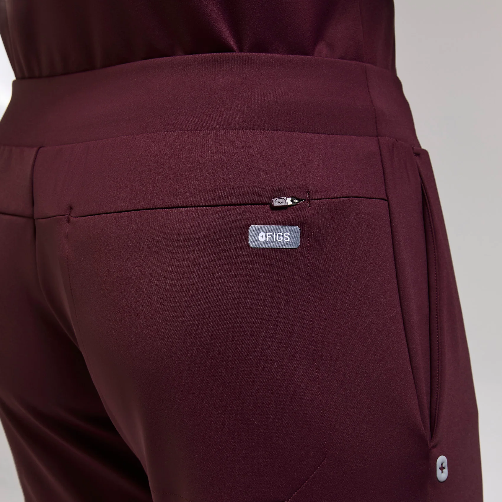 men's Burgundy Norris FORMx Straight Leg - Tall Scrub Pant™ - Image 5