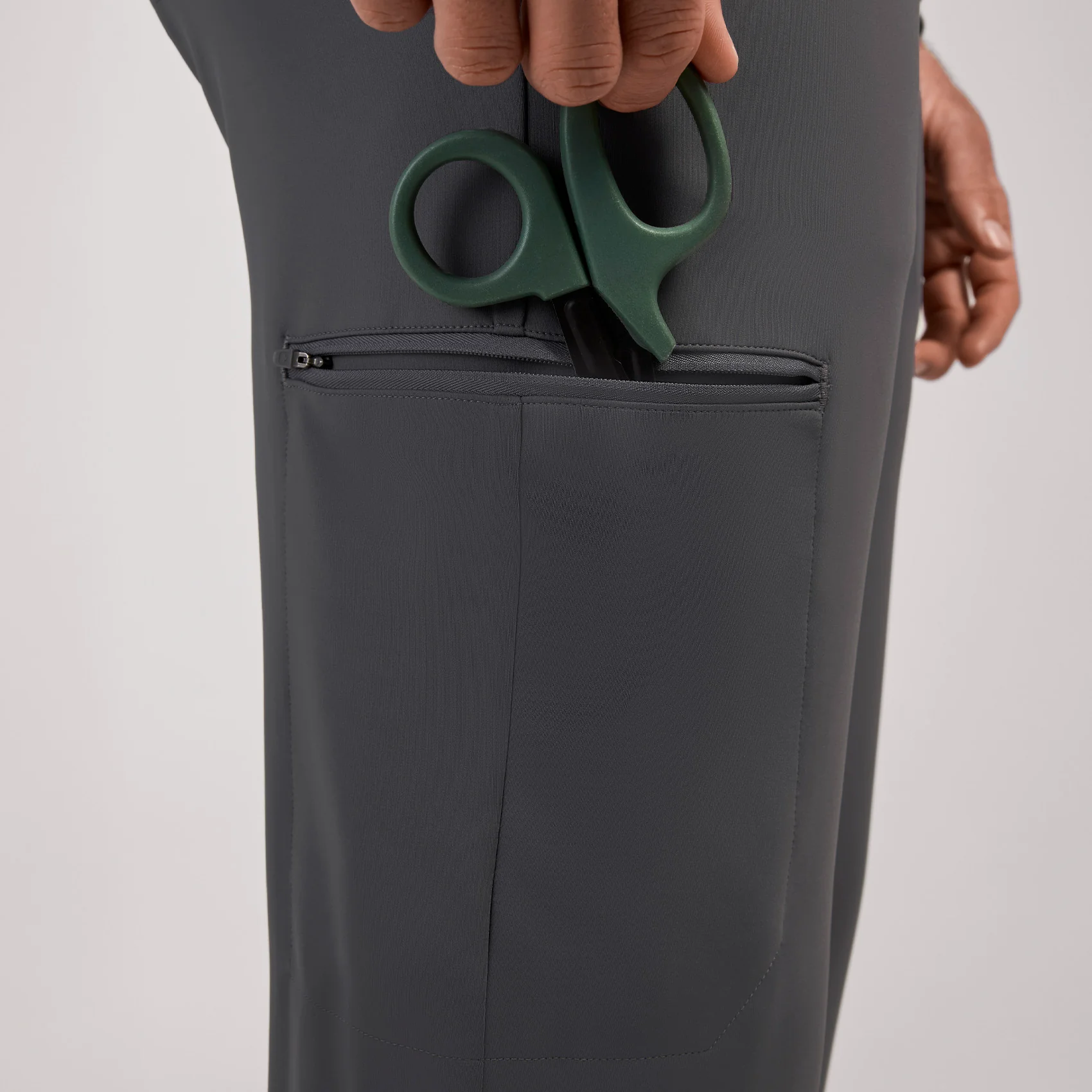 men's Charcoal Norris FORMx Straight Leg - Tall Scrub Pant™ - Image 9