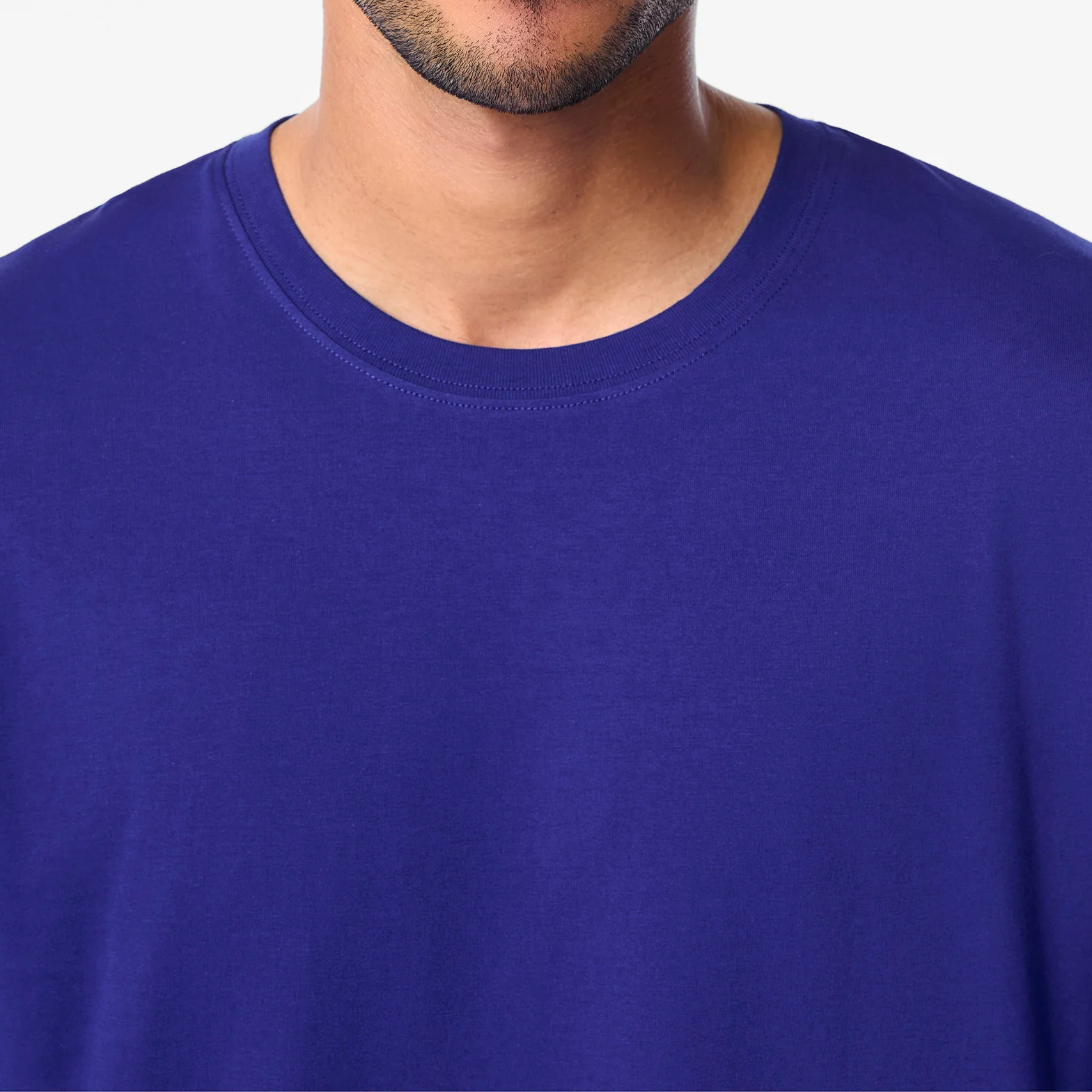 Men's Deep Royal Blue Supersoft - Longsleeve Underscrub - Image 4