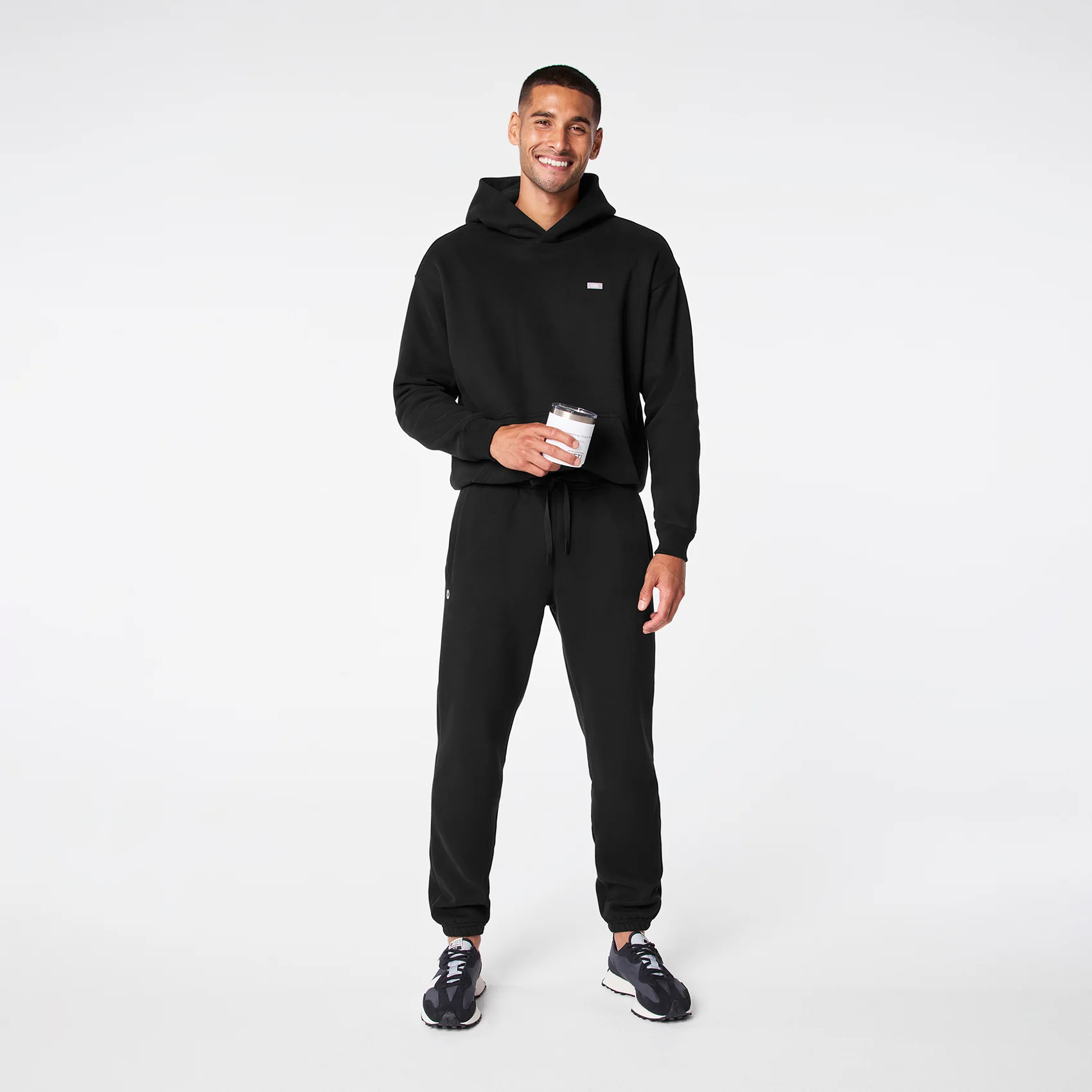 men's Black Off-Shift Relaxed - Jogger Sweatpant⢠- Image 2