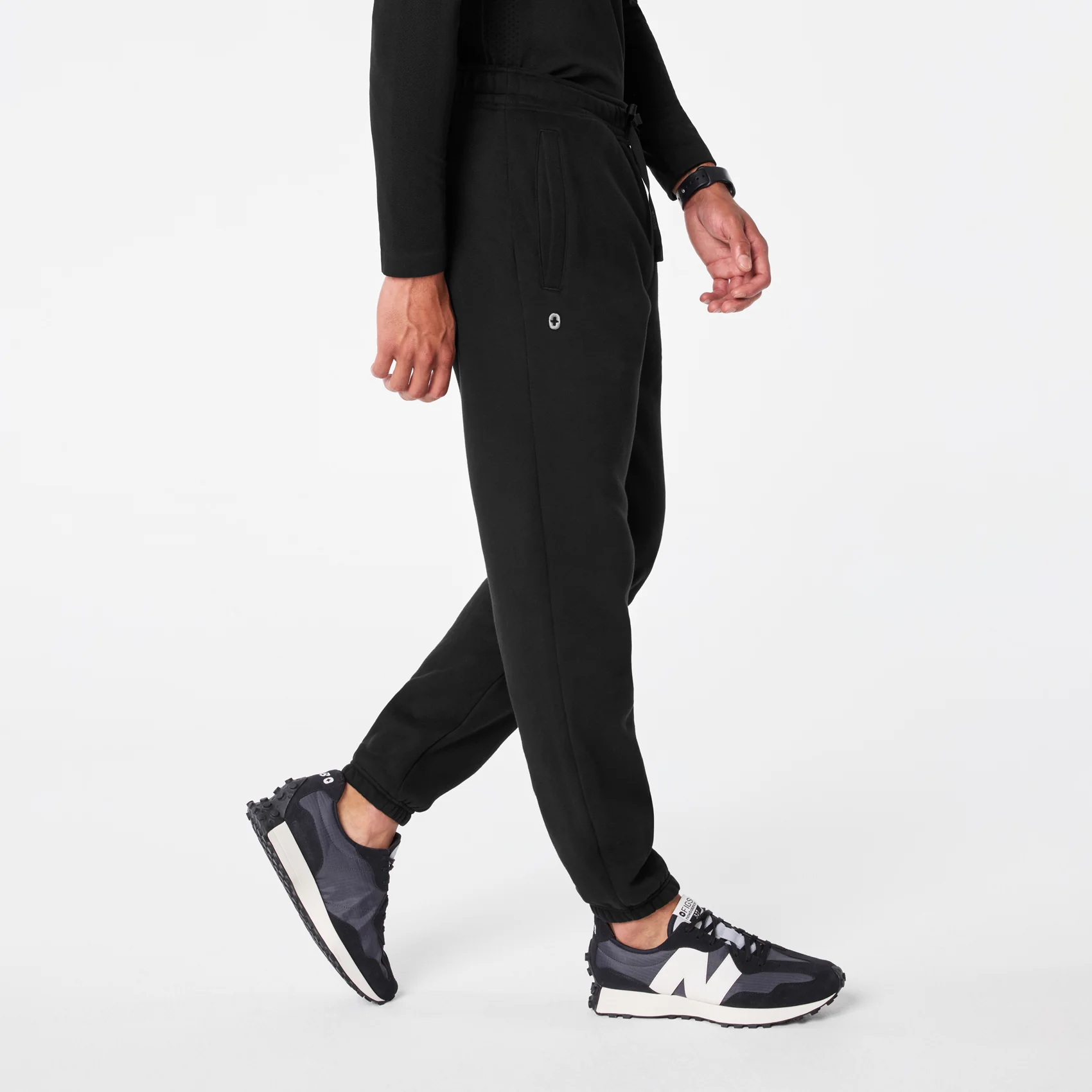 men's Black Off-Shift Relaxed - Jogger Sweatpant⢠- Image 3