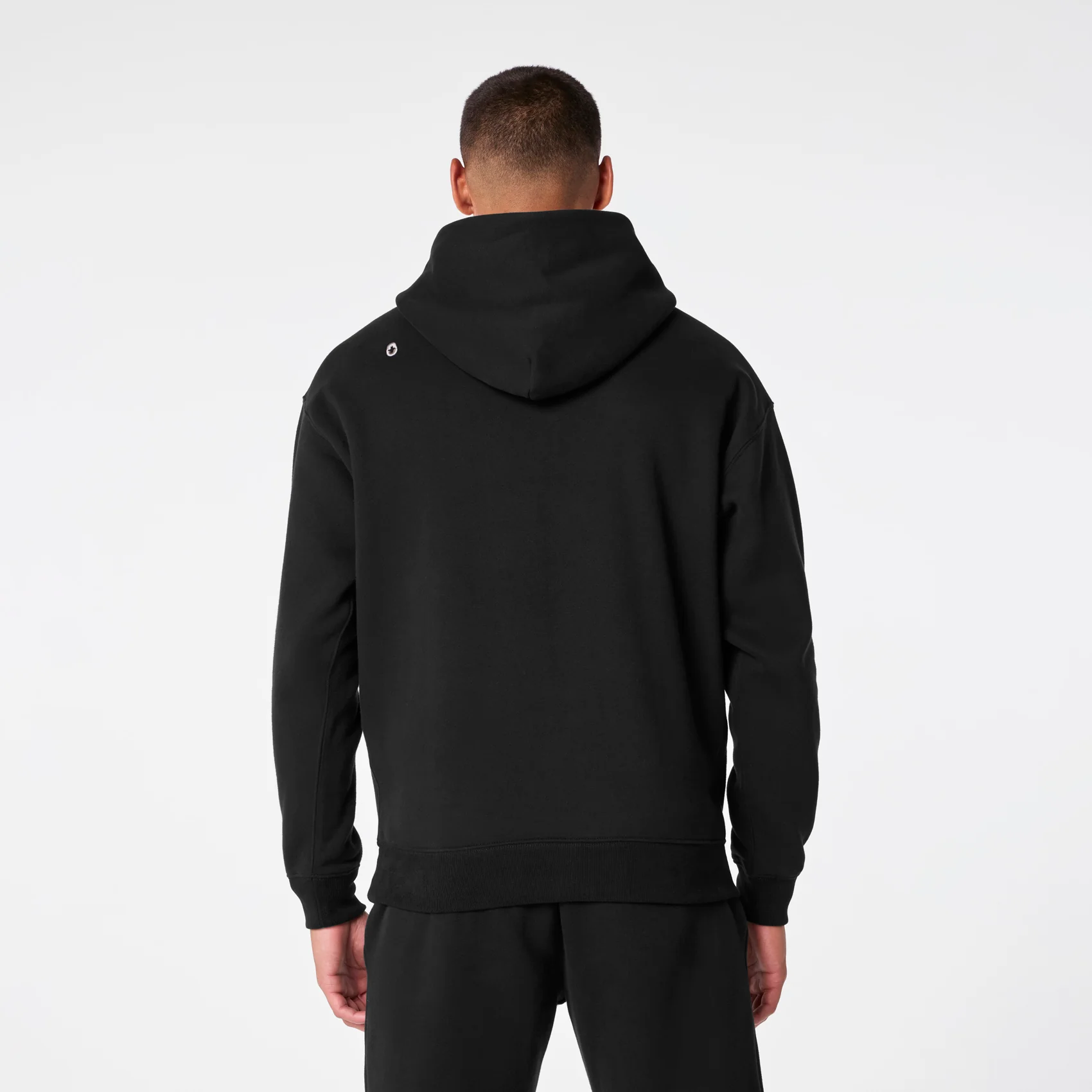 men's Black Off-Shift - Hoodie Sweatshirtâ„¢ - Image 4