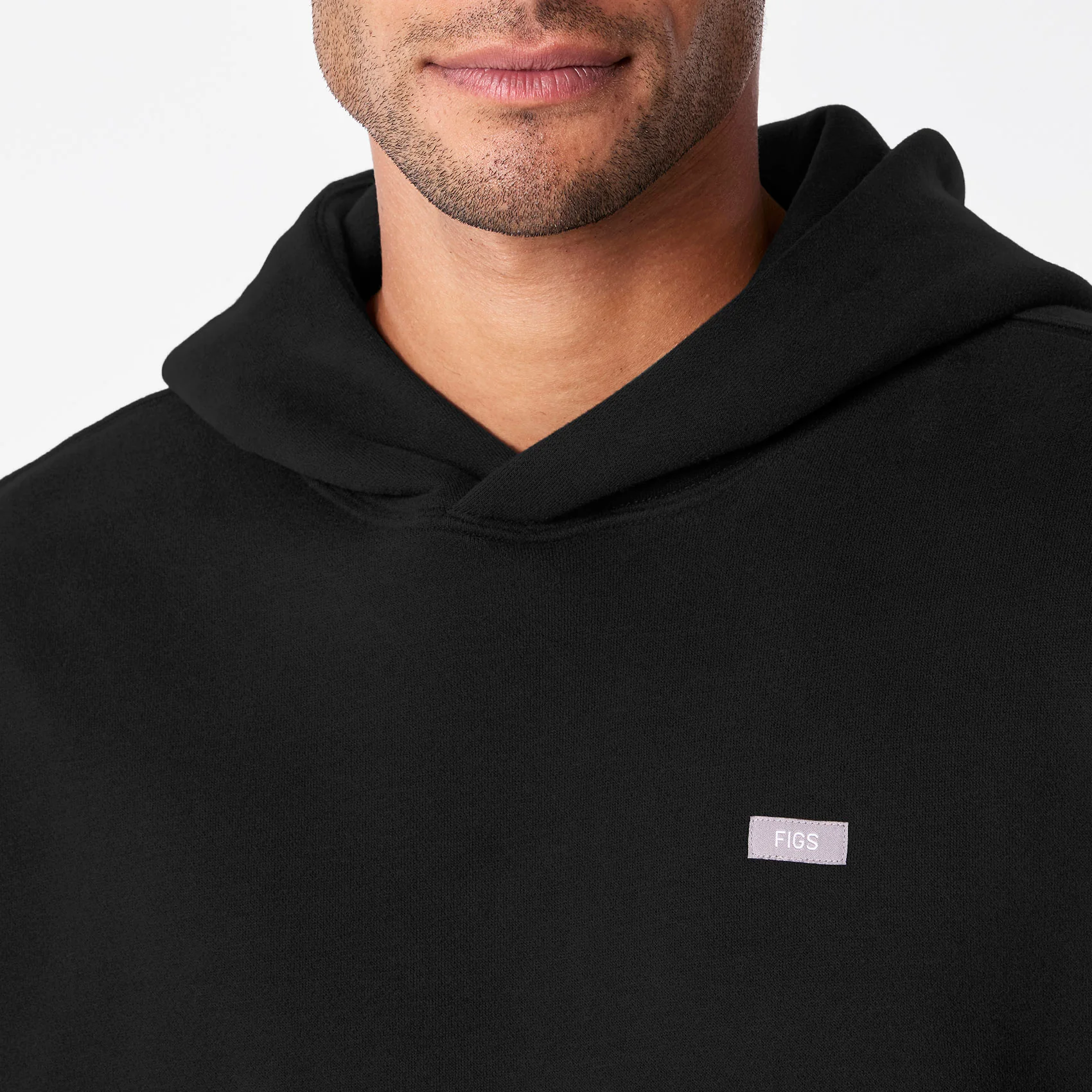 men's Black Off-Shift - Hoodie Sweatshirtâ„¢ - Image 7