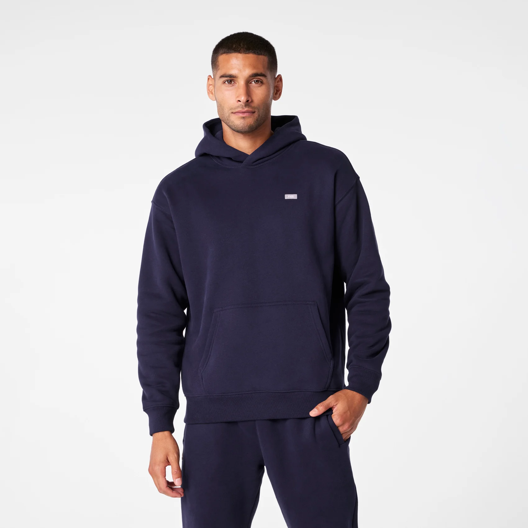 men's Navy Off-Shift - Hoodie Sweatshirt™