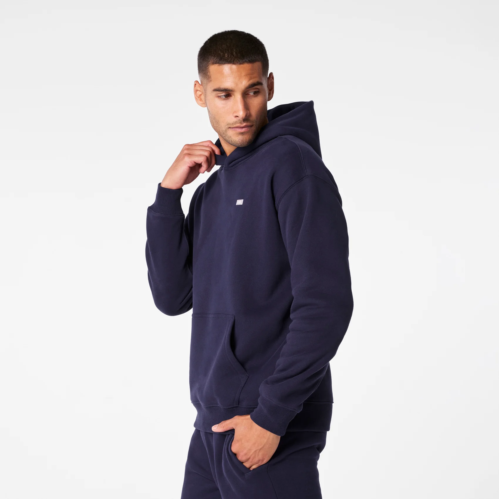 men's Navy Off-Shift - Hoodie Sweatshirt™ - Image 3