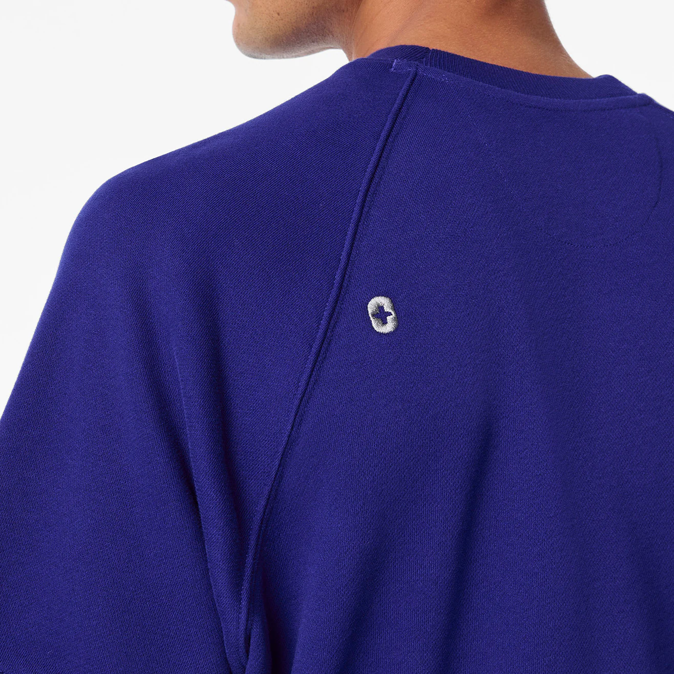 men's Deep Royal Blue Off-Shift - Shortsleeve Sweatshirt™ - Image 5