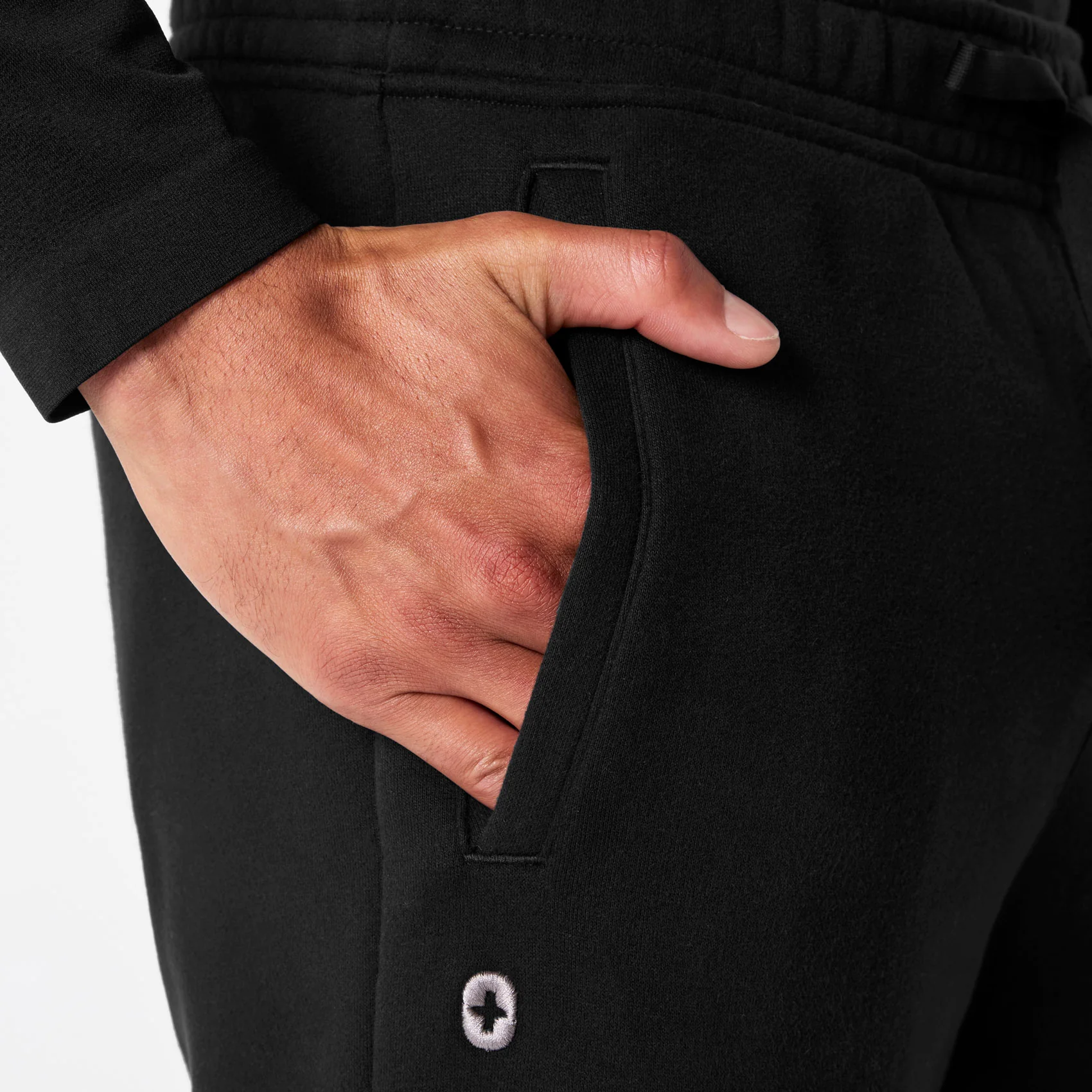 men's Black Off-Shift Straight Leg - Sweatpant⢠- Image 6