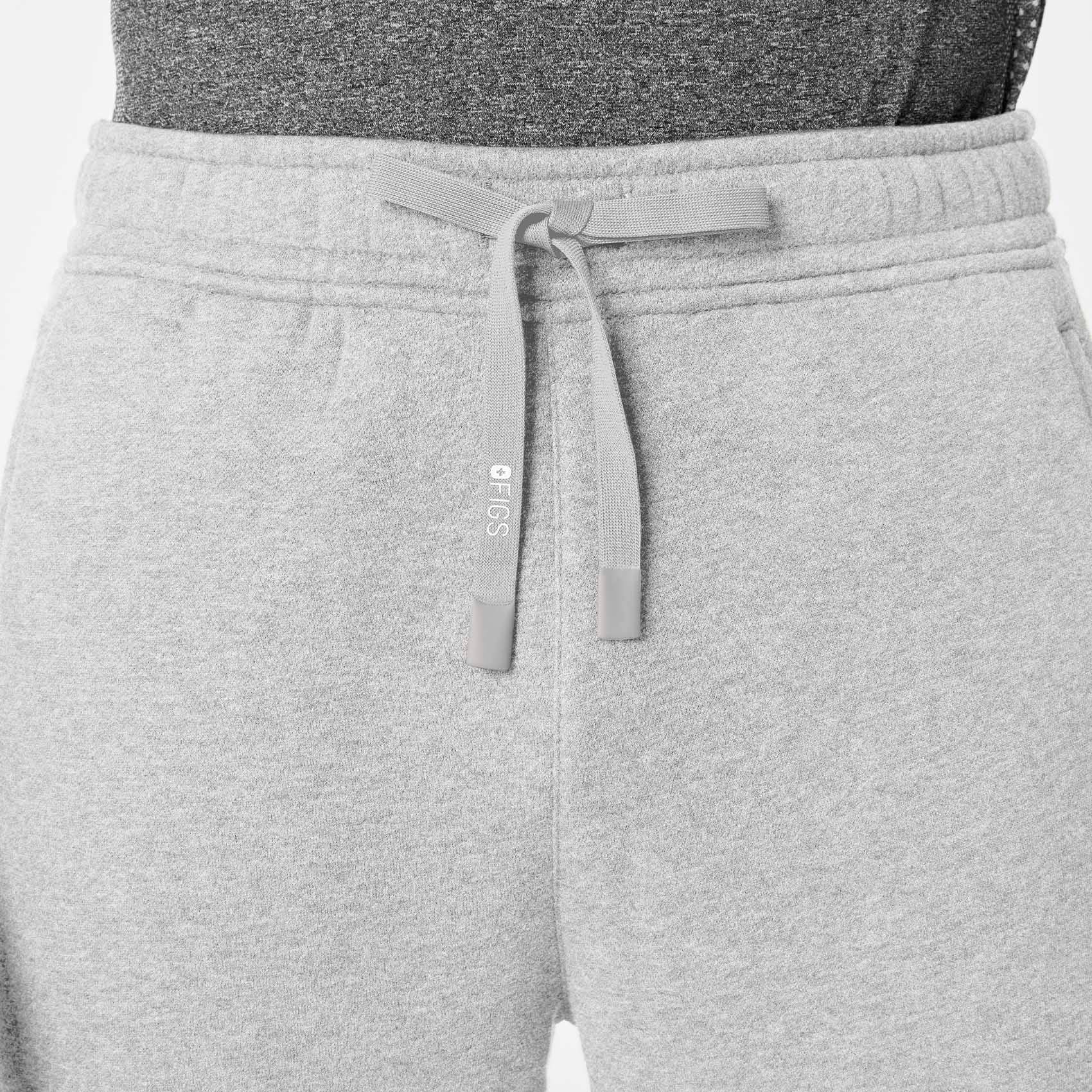 men's Heather Grey Off-Shift Straight Leg - Sweatpant™ - Image 5