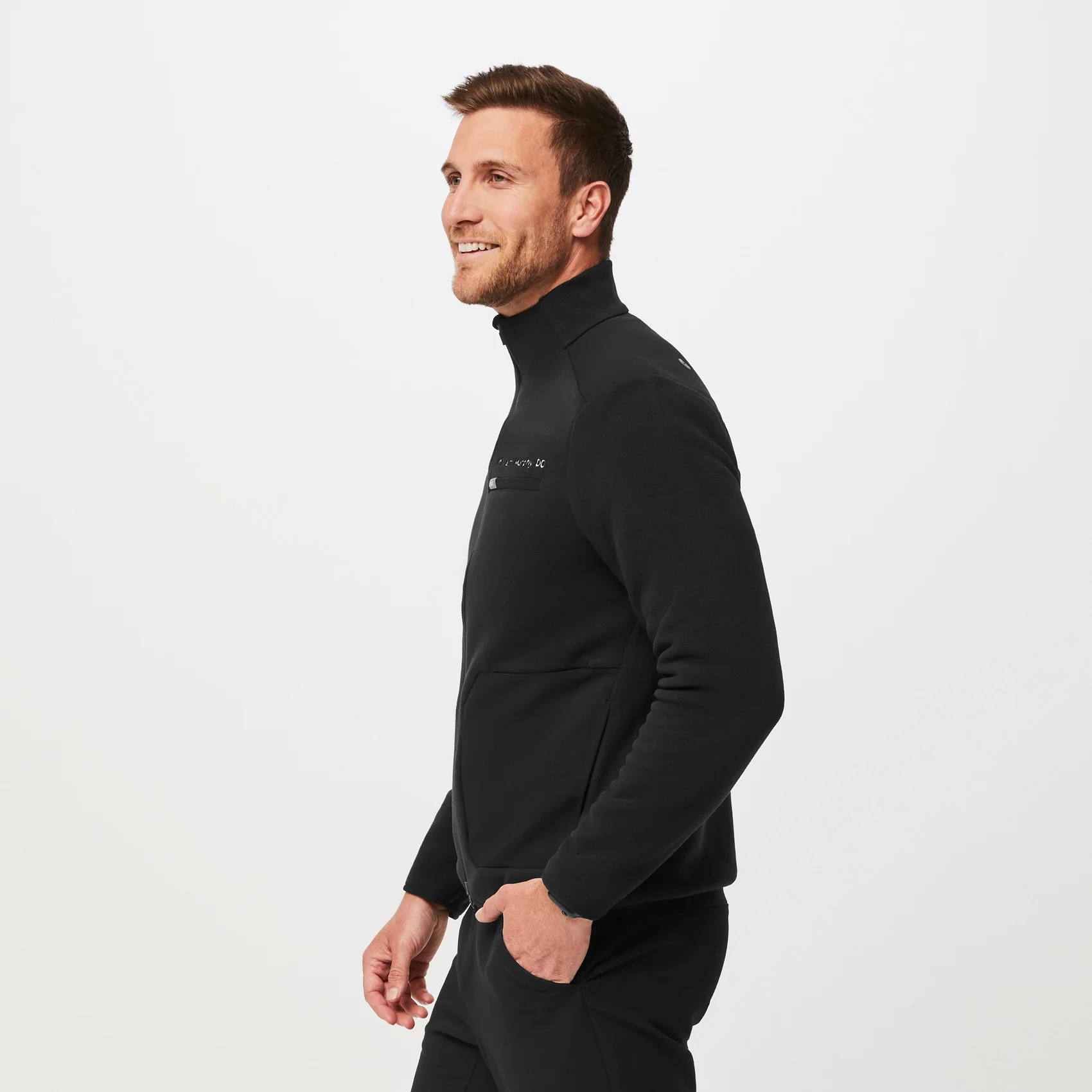 Men's Black On-Shift™ - Fleece Jacket - Image 3