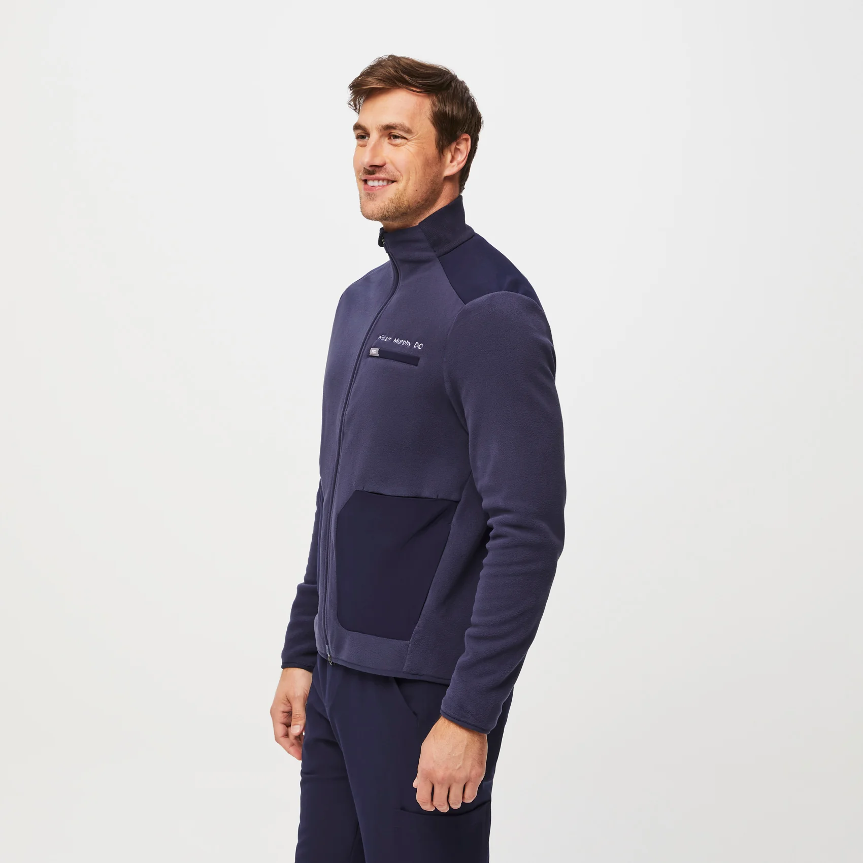 Men's Navy On-Shift™ - Fleece Jacket - Image 3