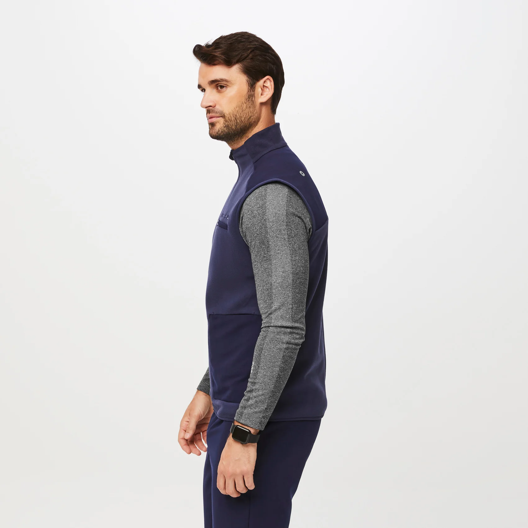 Men's Navy On-Shift™ - Fleece Vest - Image 3