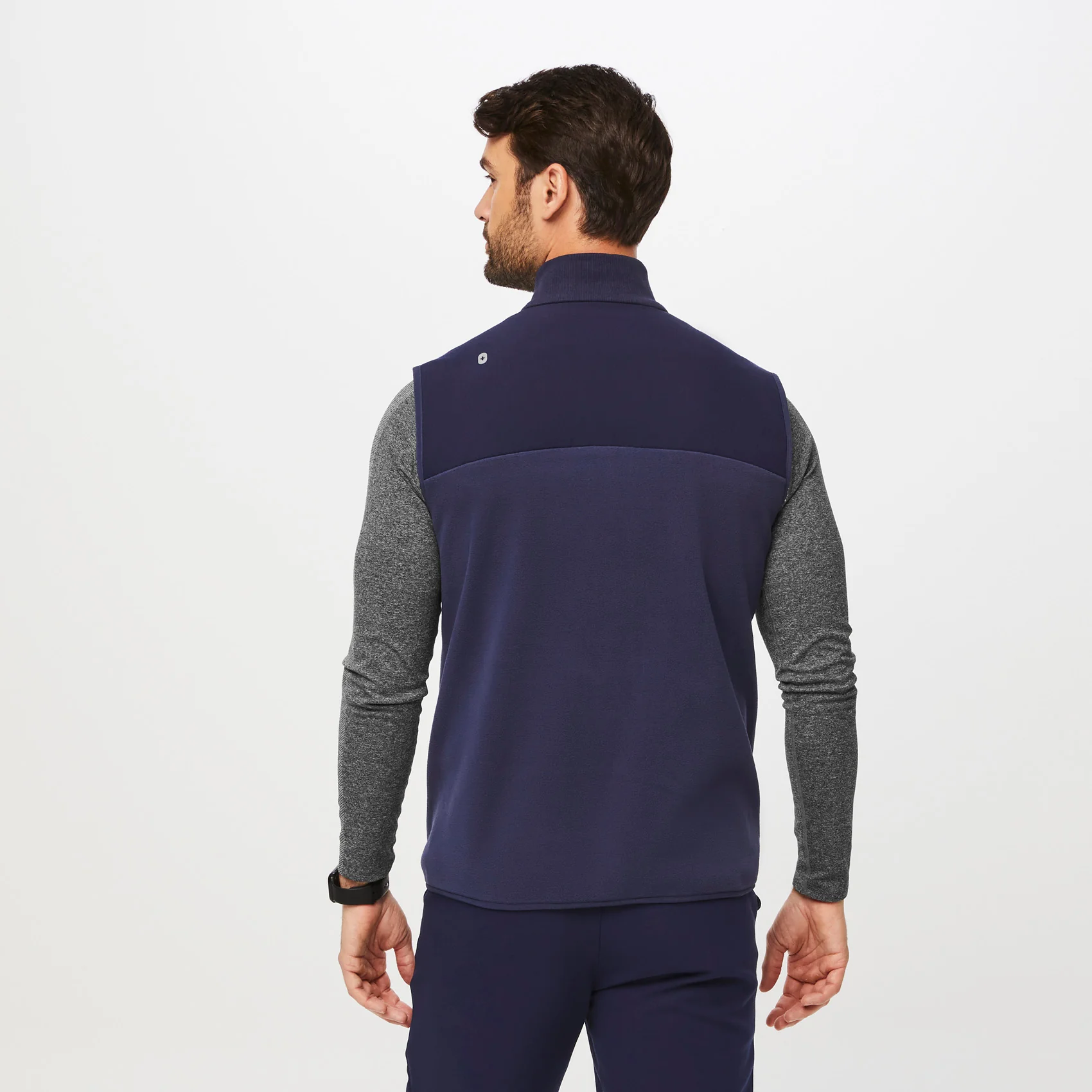 Men's Navy On-Shift™ - Fleece Vest - Image 4