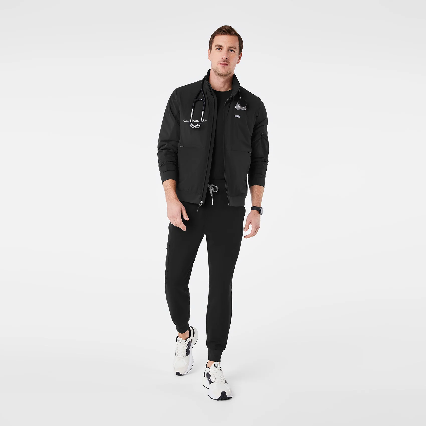 men's Black On-Shift Float - Bomber Jacket™ - Image 2
