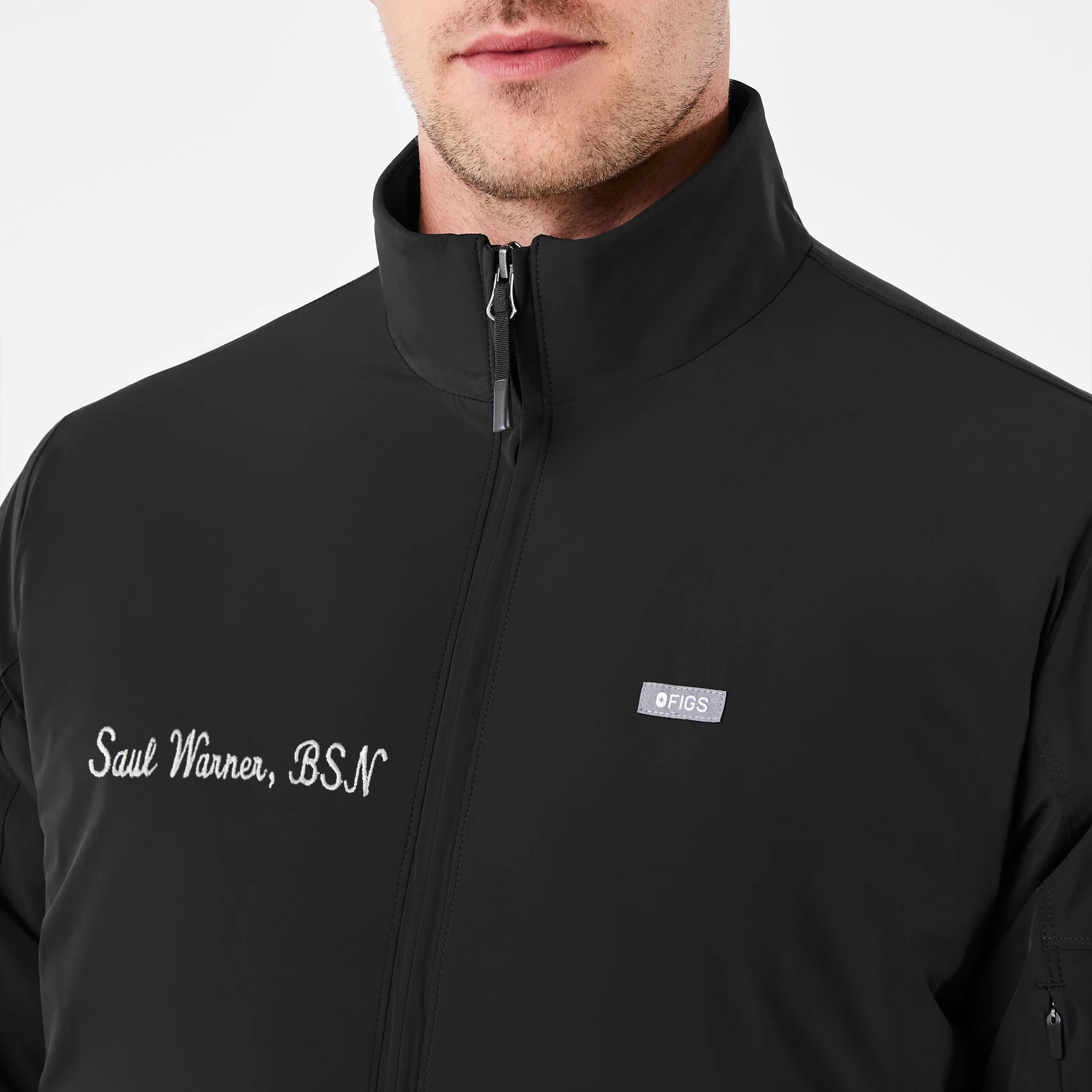 men's Black On-Shift Float - Bomber Jacket™ - Image 6