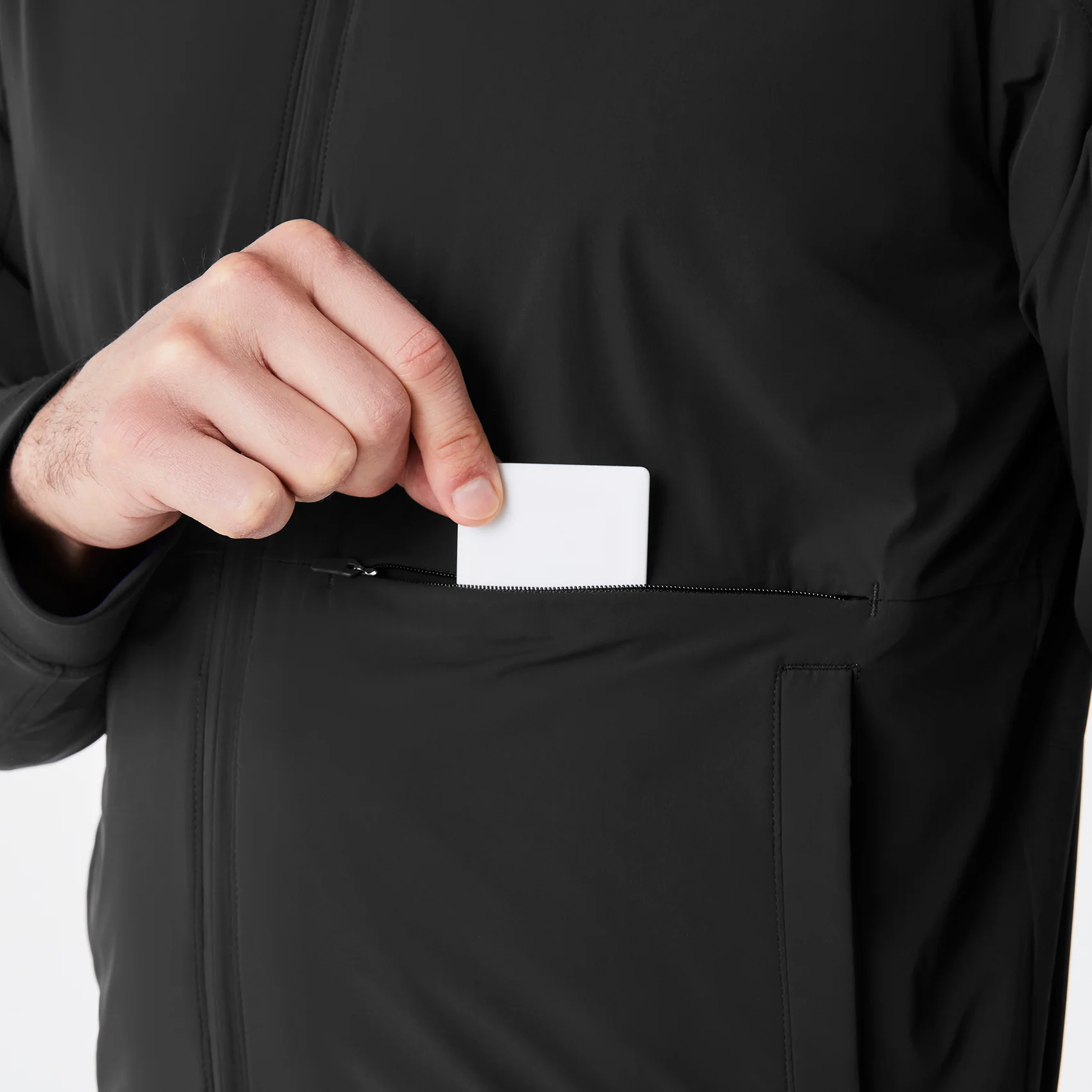 men's Black On-Shift Float - Bomber Jacket™ - Image 9