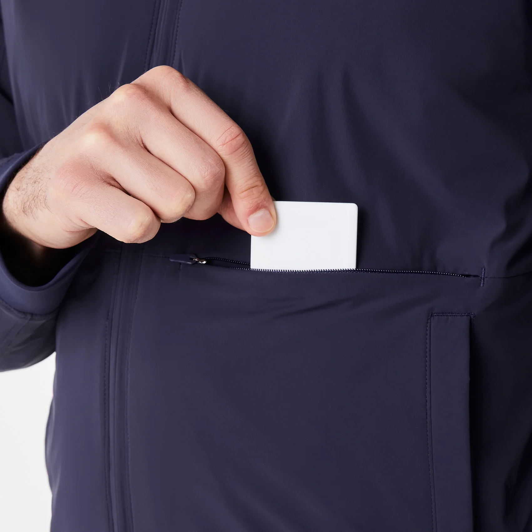 men's Navy On-Shift Float - Bomber Jacket™ - Image 9