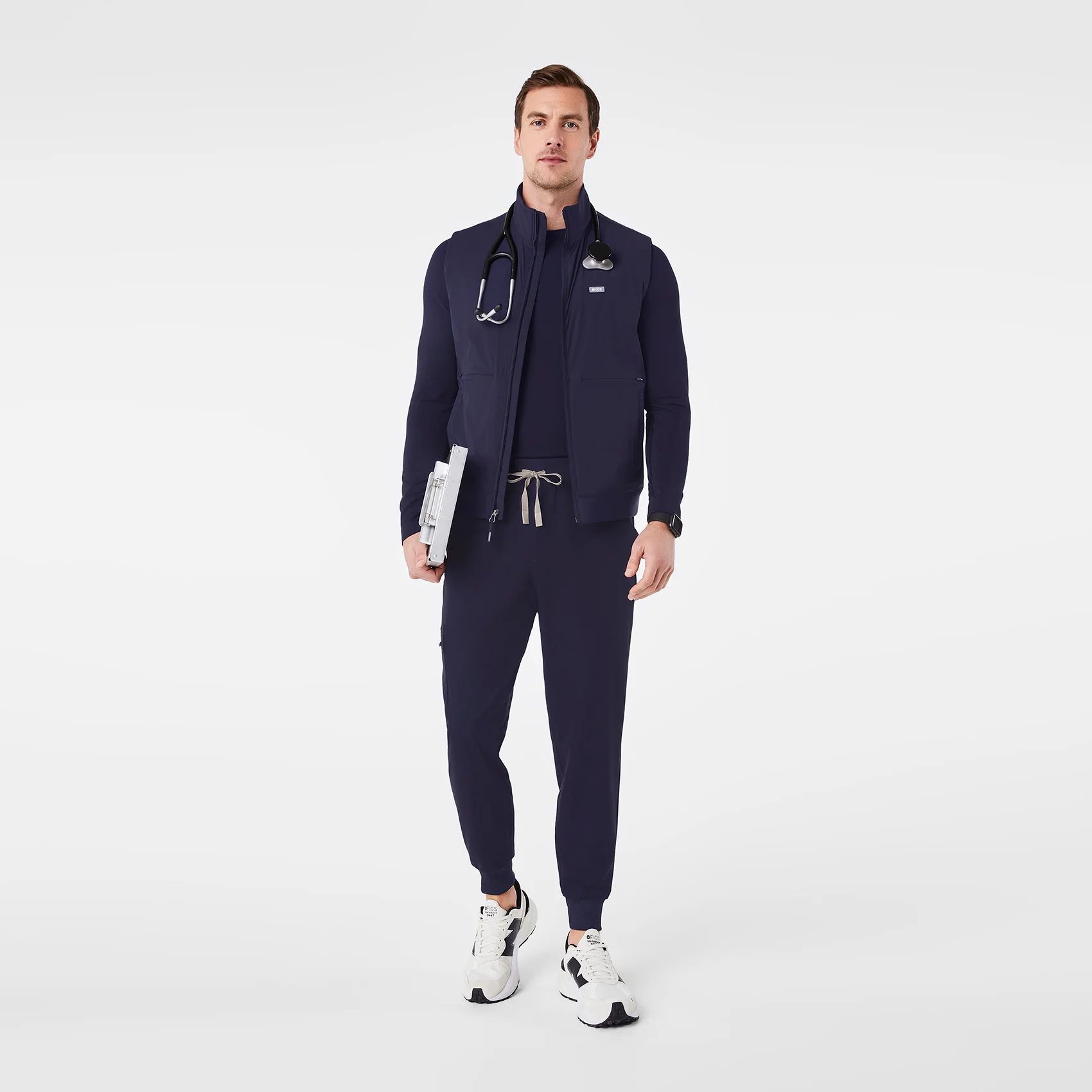 men's Navy On-Shift Float - Bomber Vest™ - Image 2