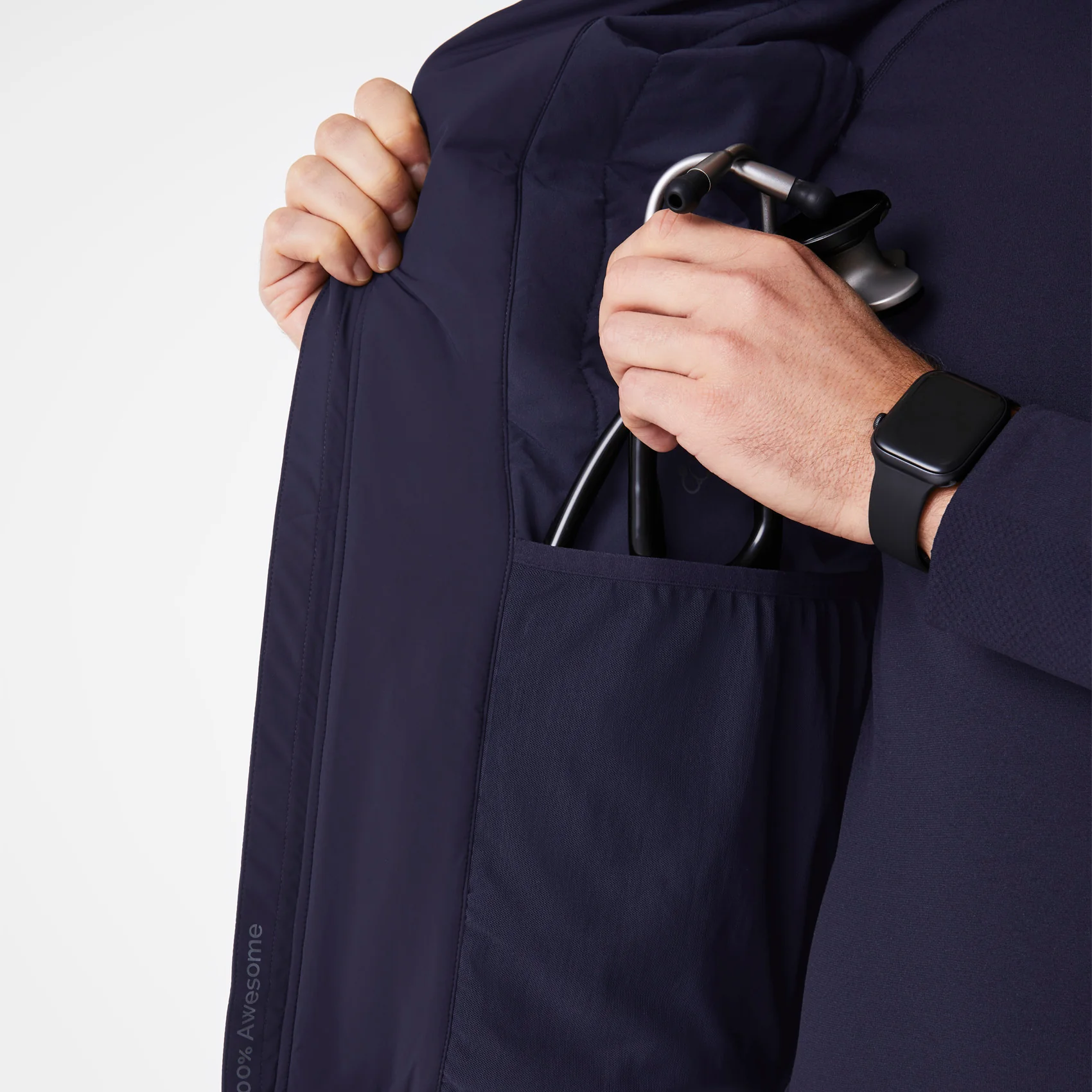 men's Navy On-Shift Float - Bomber Vest™ - Image 9