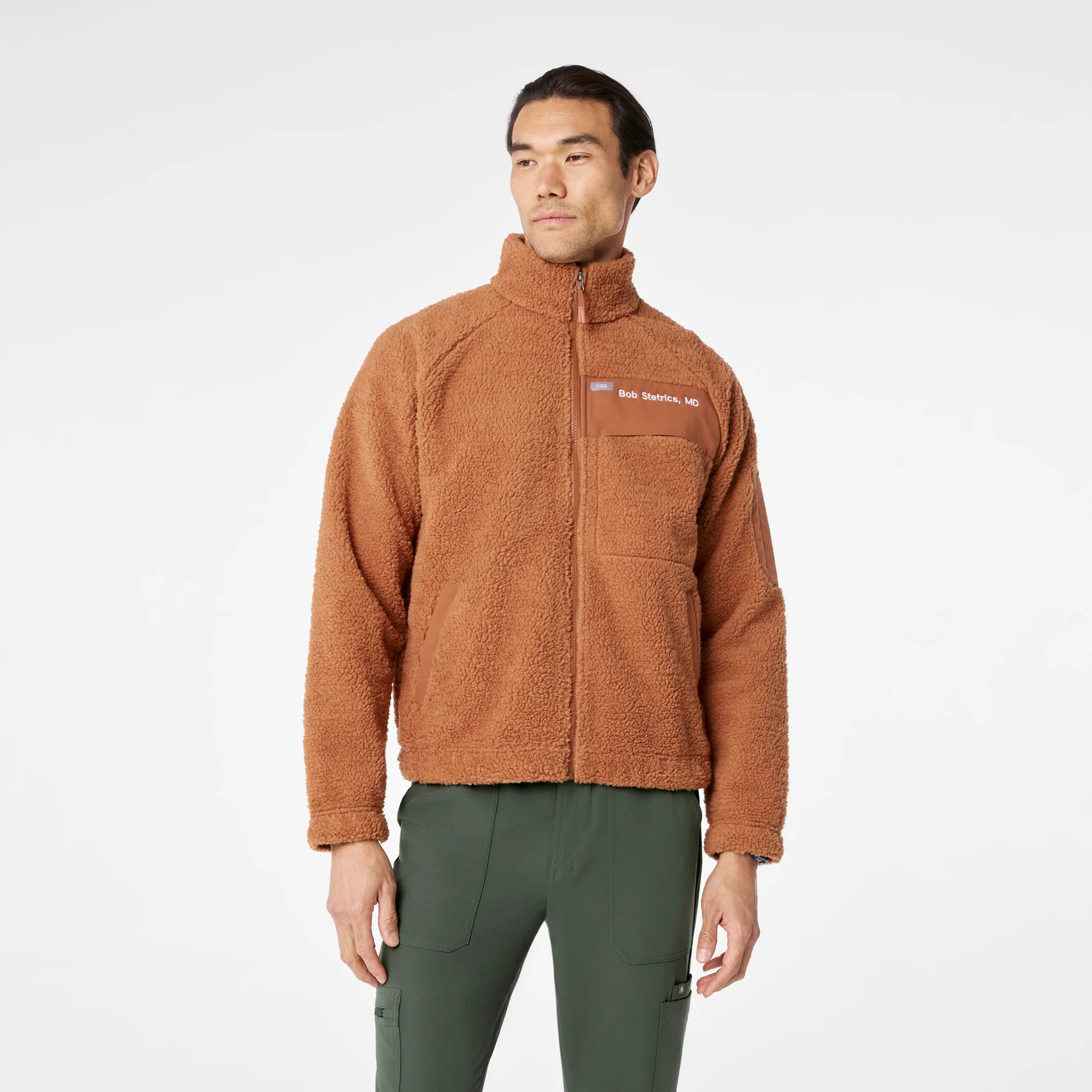 men's Mocha On Shift High Pile - Bomber Jacketâ„¢